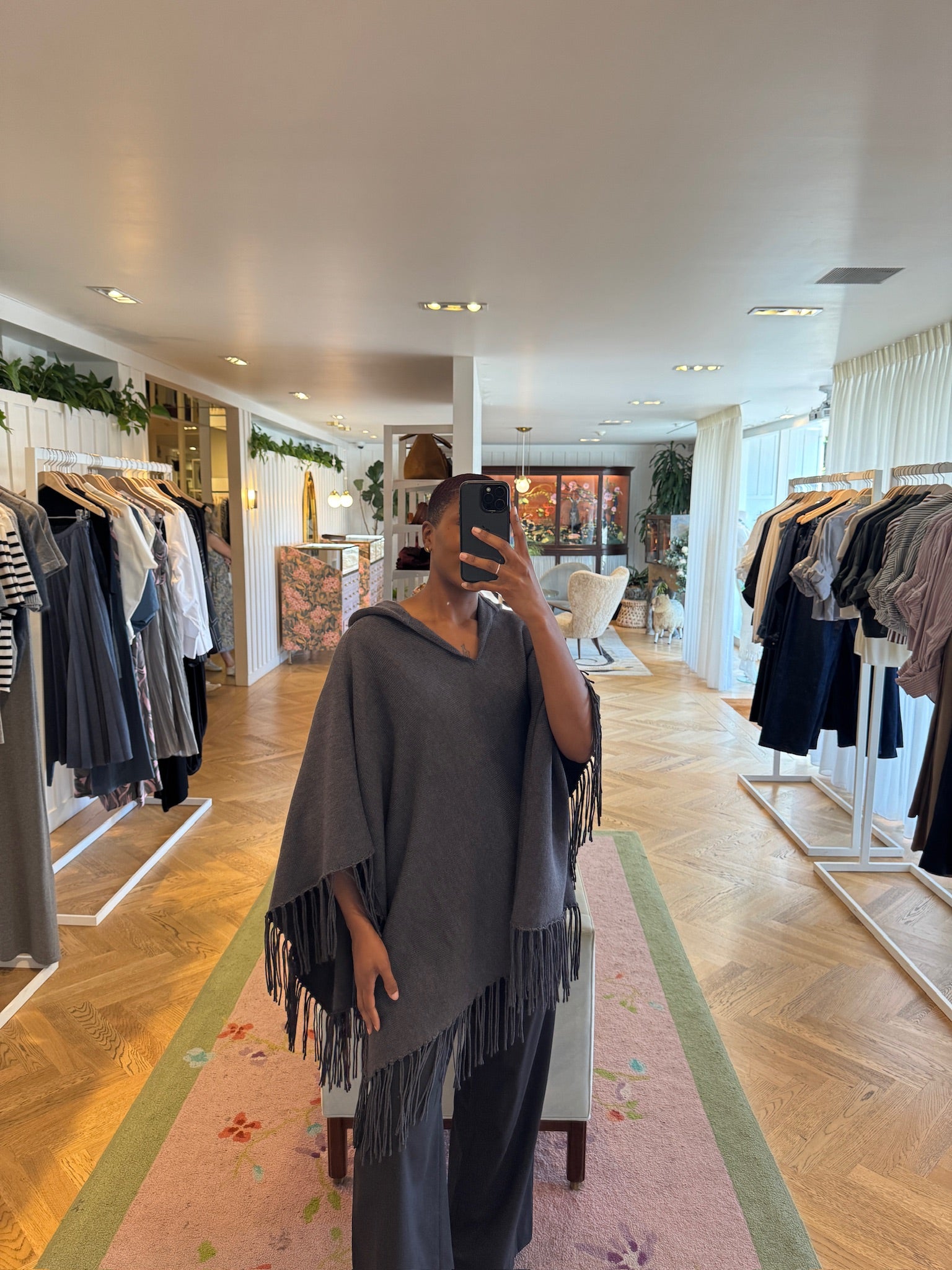 TWP | TAKE ME HOME FRINGE PONCHO