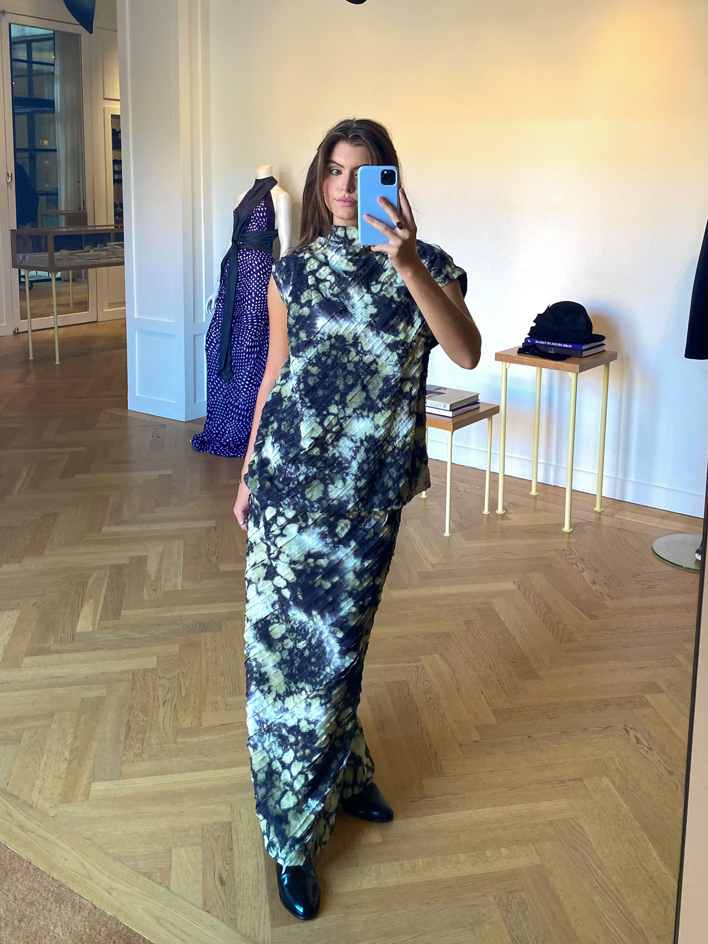 CHRISTIAN WIJNANTS | SIMBILO PRINTED SKIRT