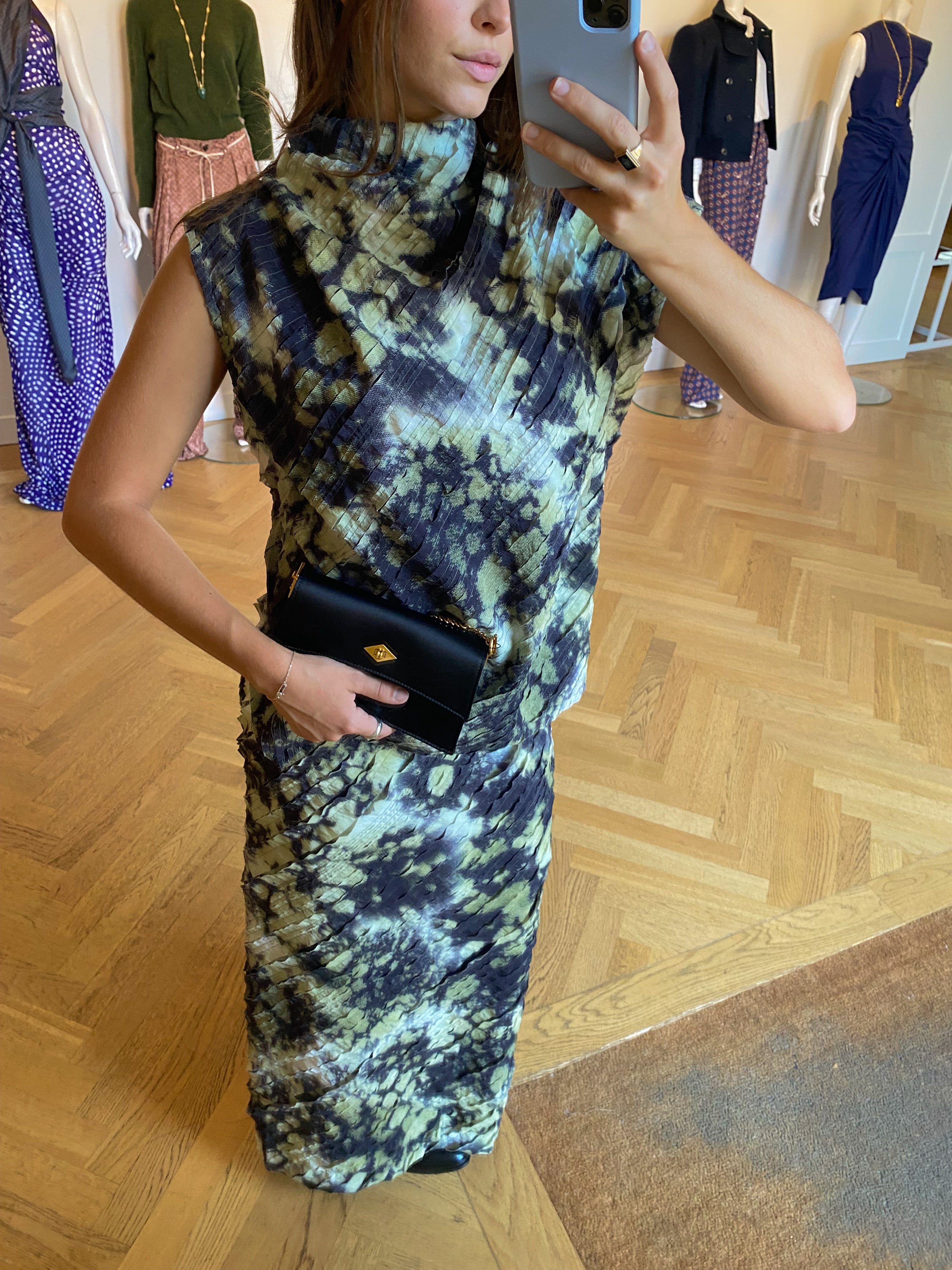 CHRISTIAN WIJNANTS | SIMBILO PRINTED SKIRT