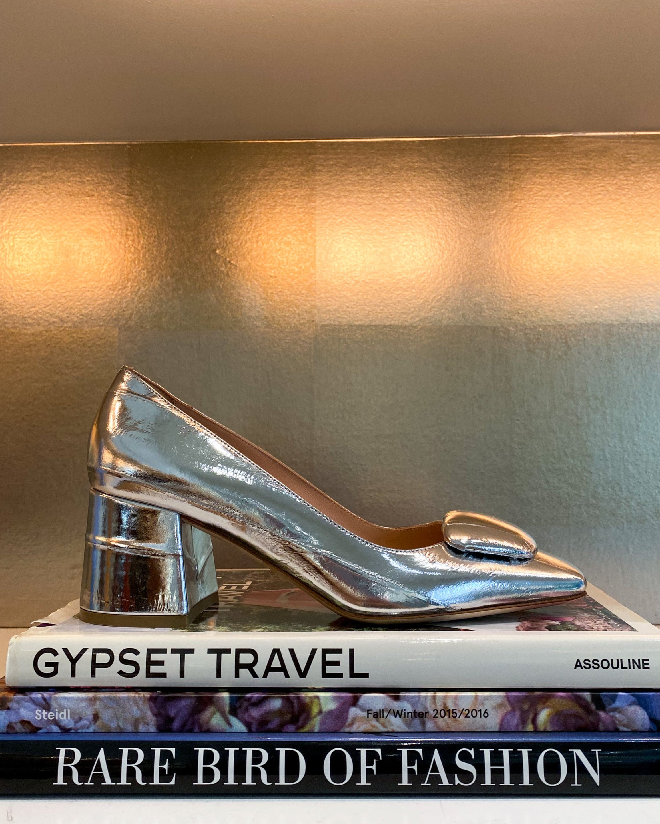 RUPERT SANDERSON | NAXOS EEL BLOCK HEEL PUMP
