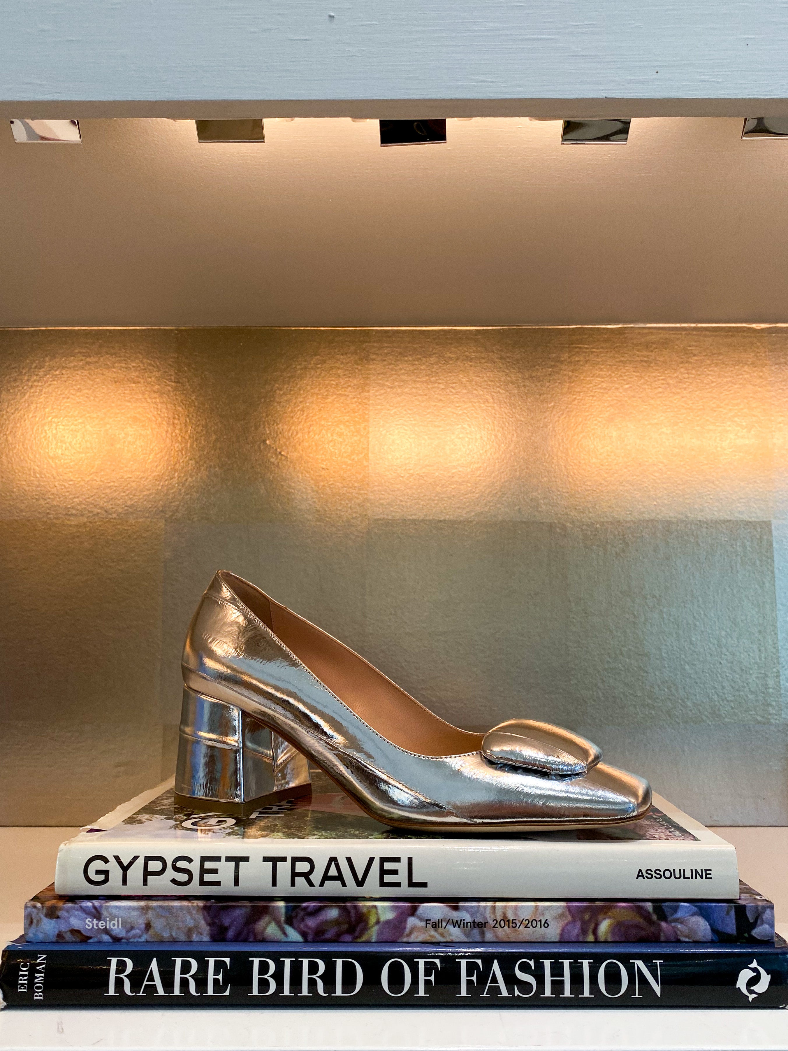 RUPERT SANDERSON | NAXOS EEL BLOCK HEEL PUMP