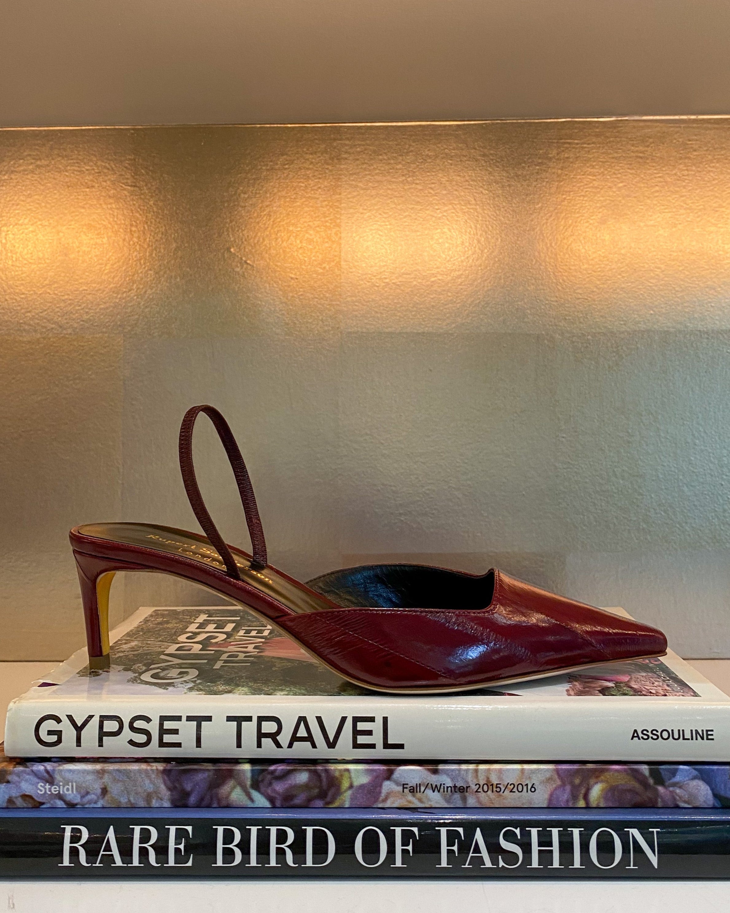 RUPERT SANDERSON | AMINTA EEL SLINGBACK HEEL