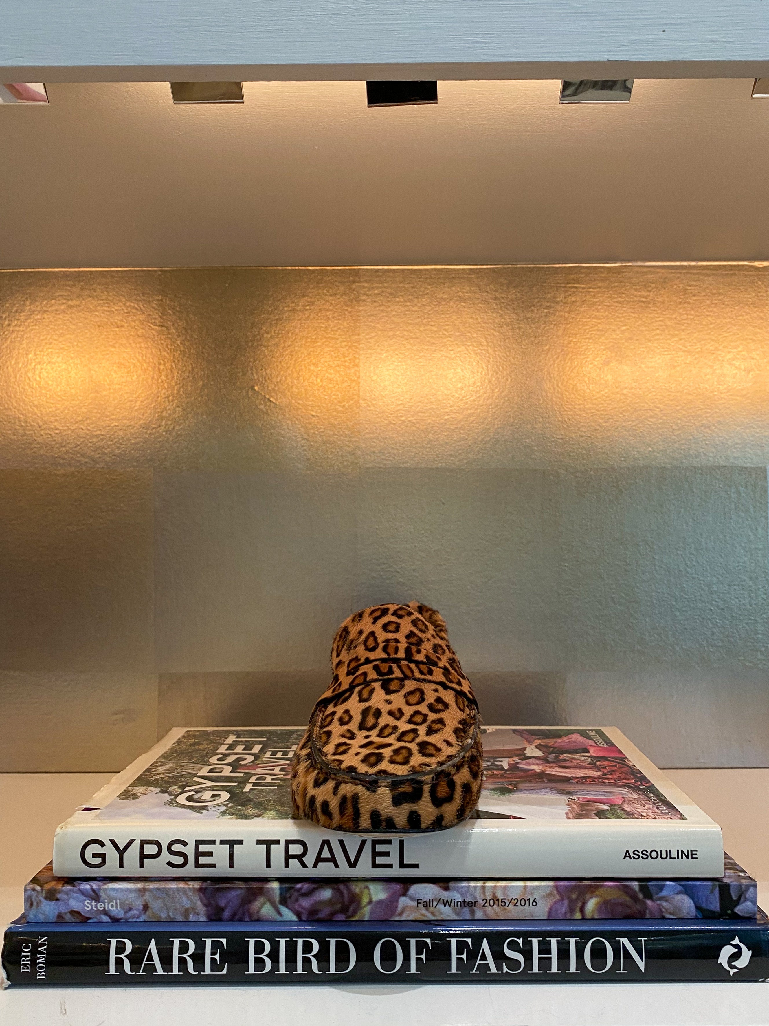 JAMIE HALLER | PONYHAIR LEOPARD PENNY LOAFER