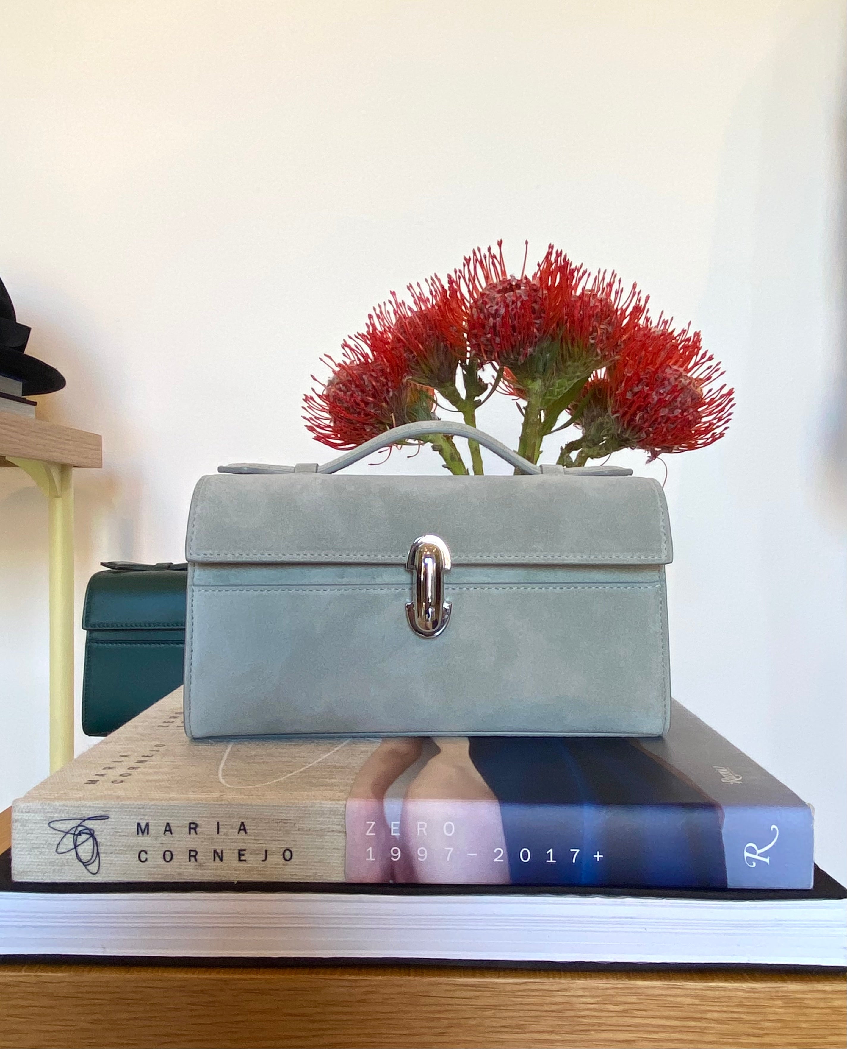 SAVETTE | SUEDE SYMMETRY POCHETTE