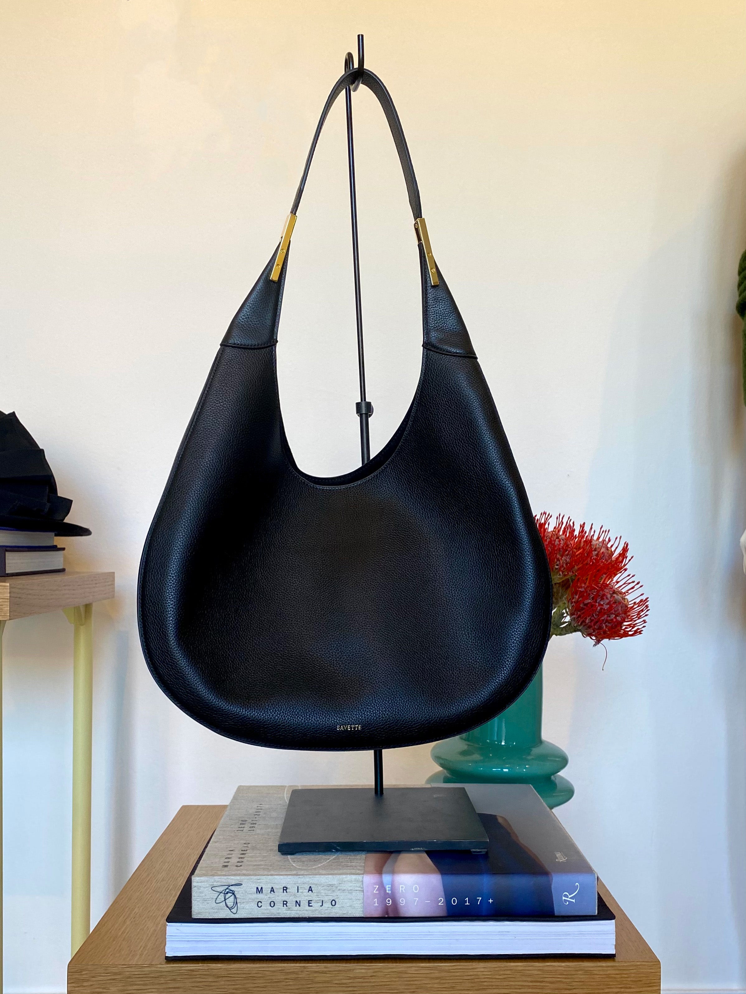 SAVETTE | GRAINED LEATHER FLORENCE HOBO