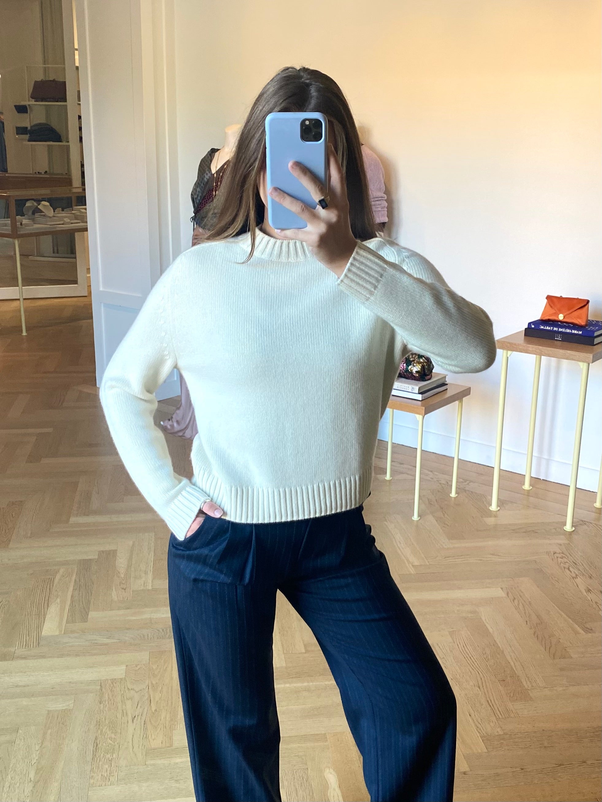 TWP | CASHMERE NEW JILL CREWNECK KNIT