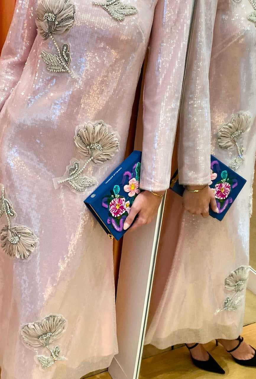 OLYMPIA LE TAN | CAMELIA STRAPPED BOOK CLUTCH