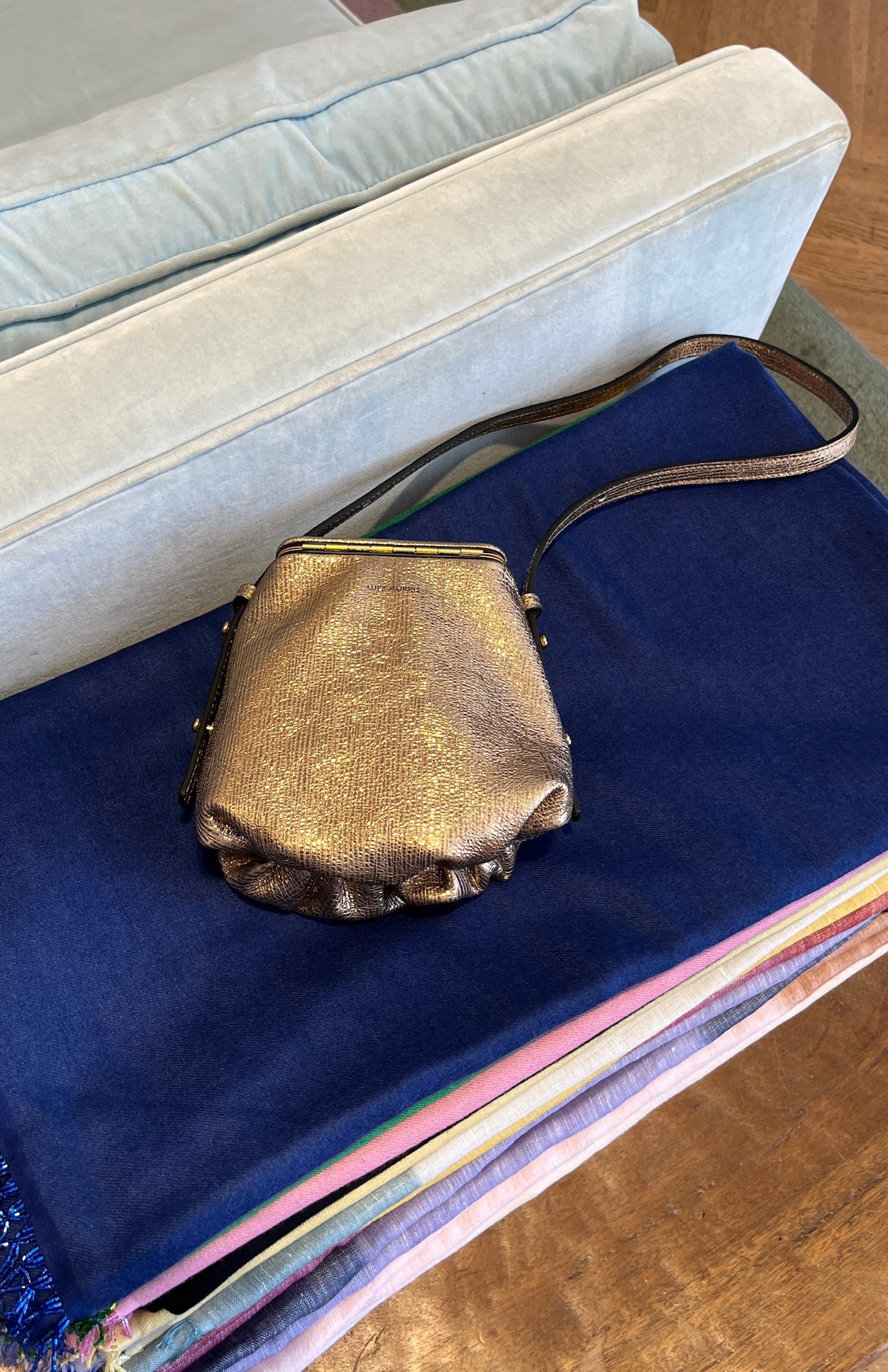 LUTZ MORRIS | METALLIC BLAINE EVENING BAG
