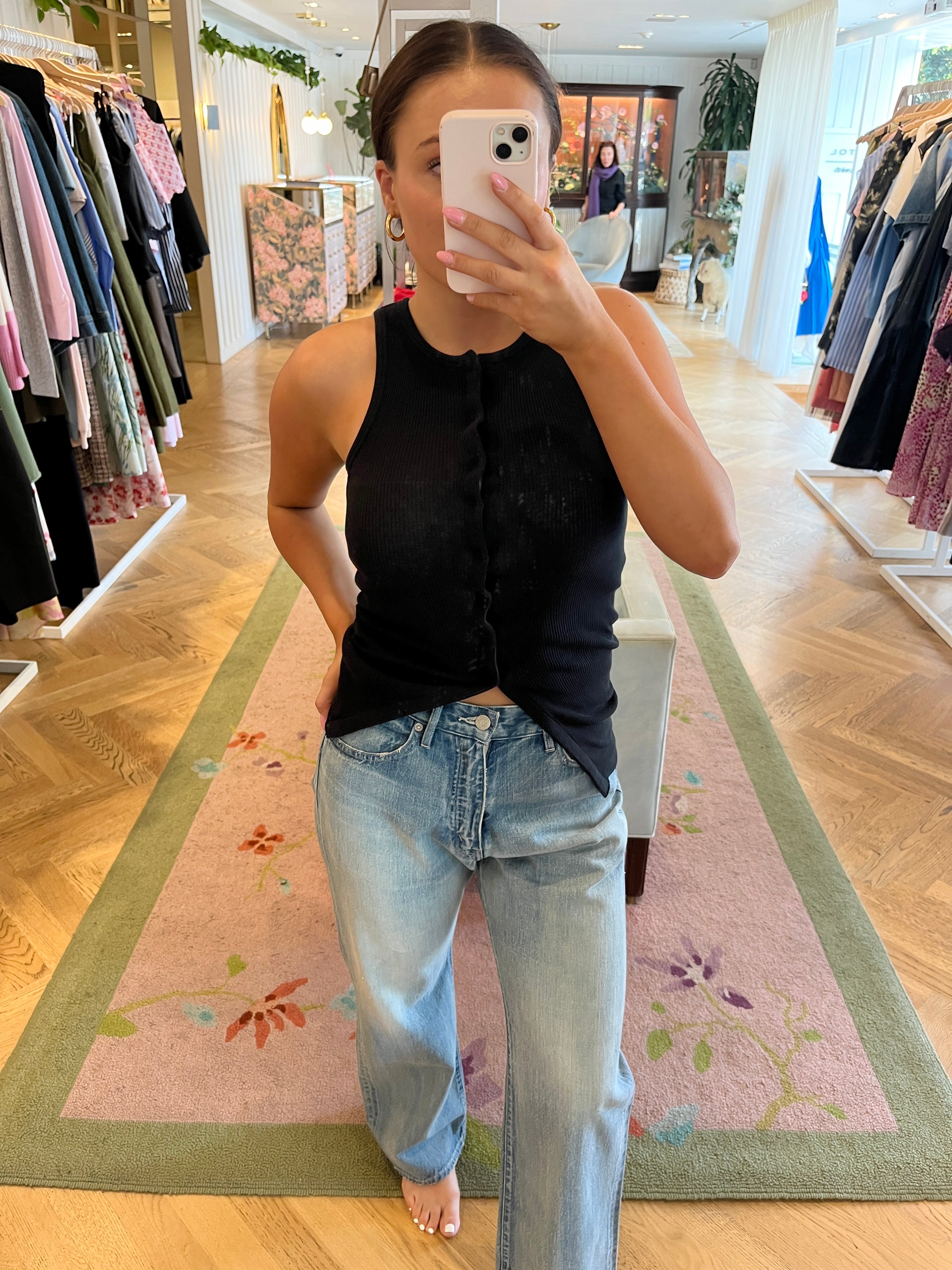 AURALEE | SELVEDGE WIDE LEG DENIM PANT
