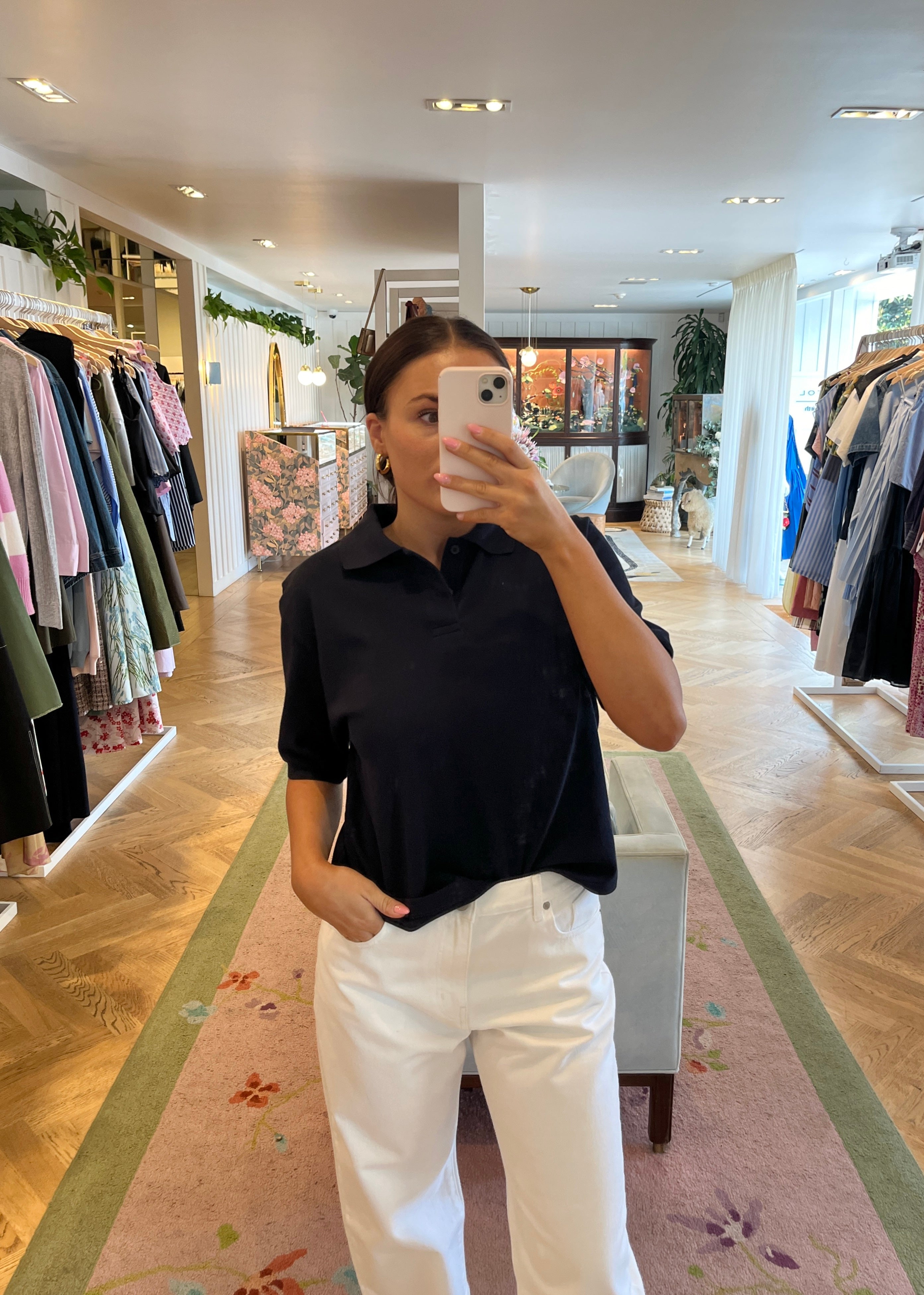 AURALEE | PIQUE POLO
