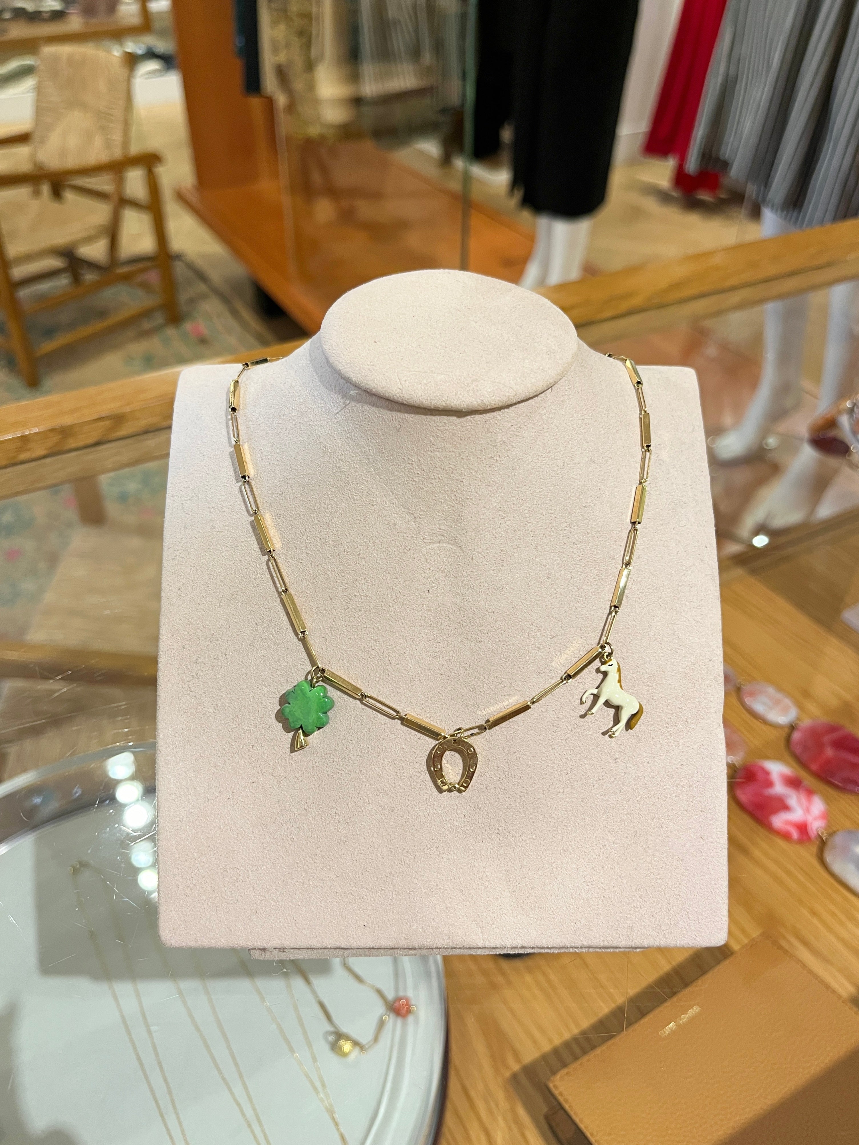 ALIITA | DECO TUBITOS CLOVER NECKLACE