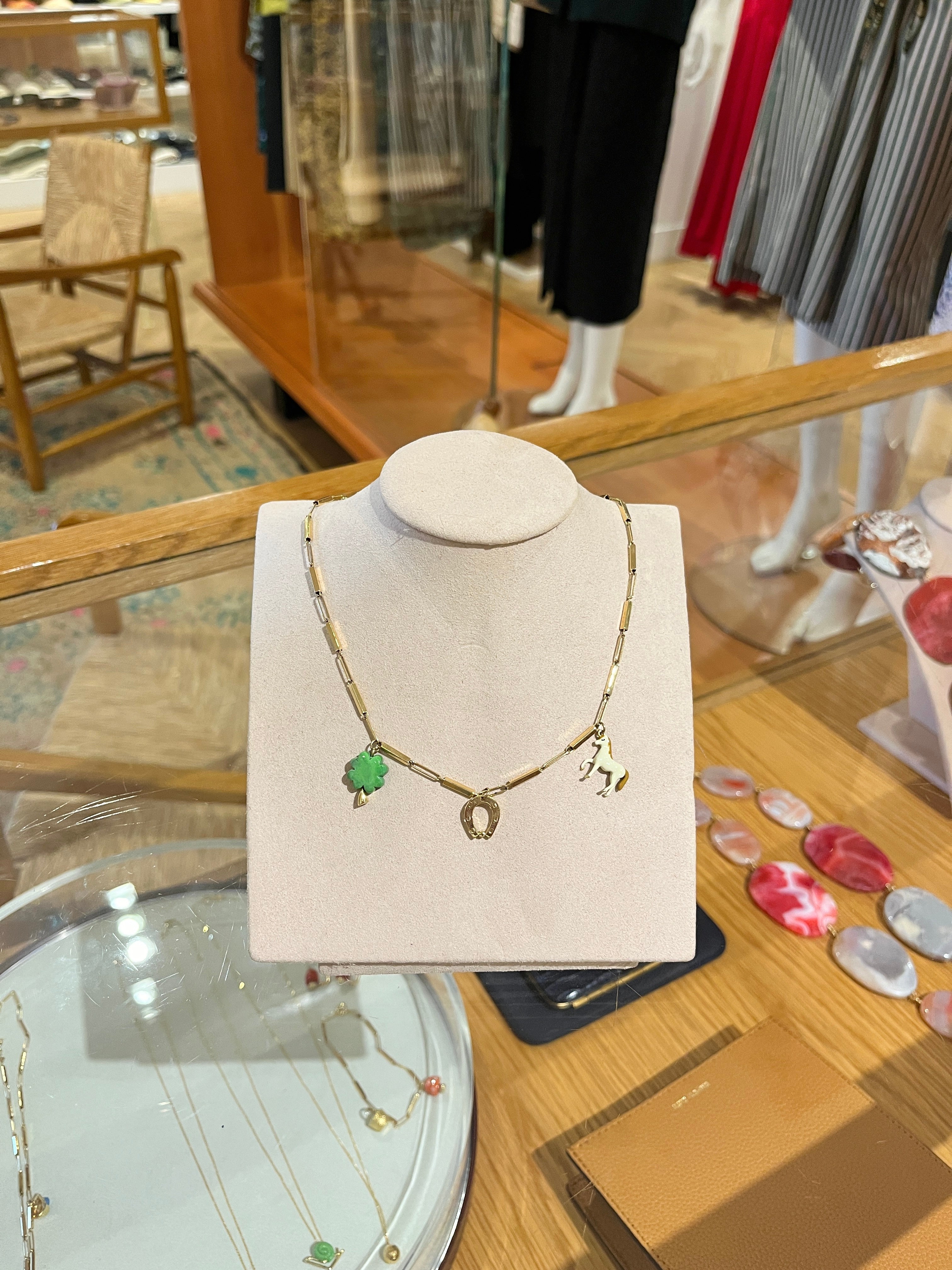ALIITA | DECO TUBITOS CLOVER NECKLACE