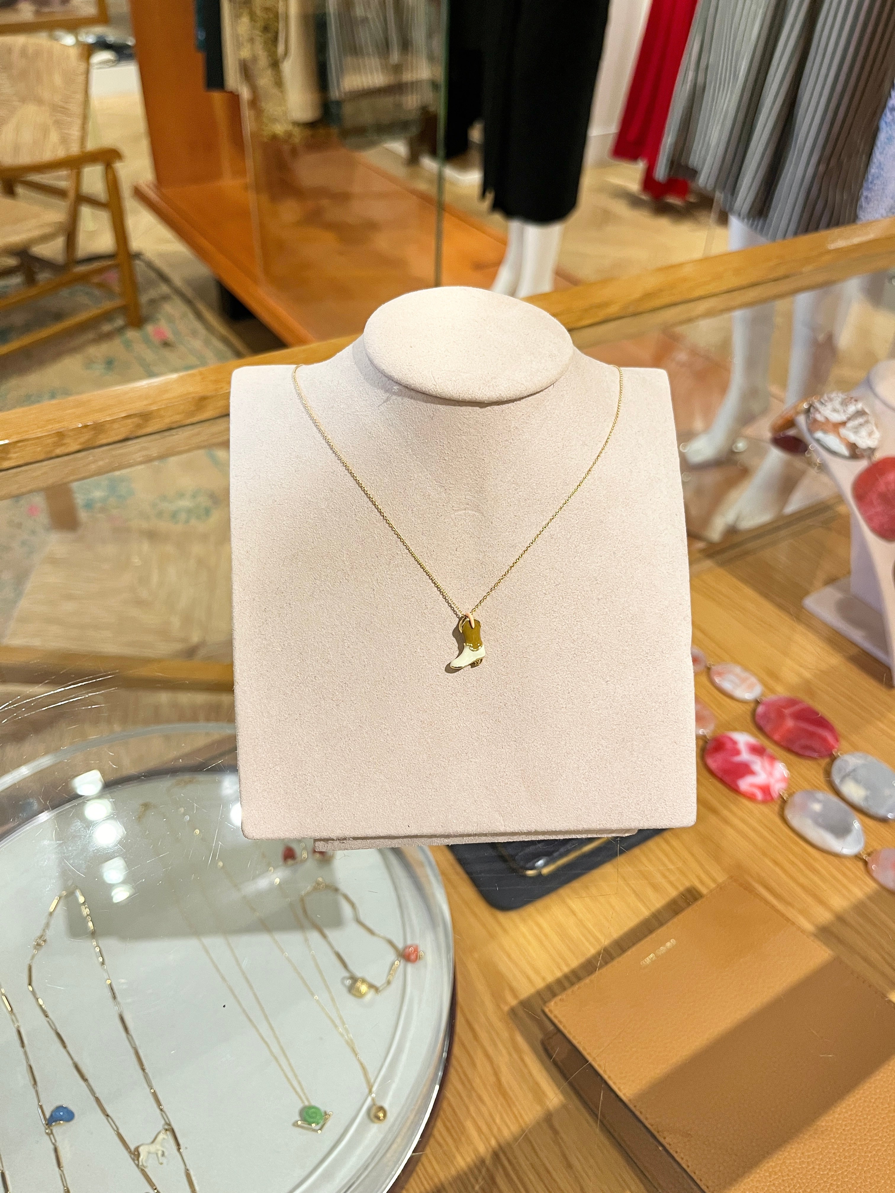 ALIITA | COWBOY BOOT NECKLACE