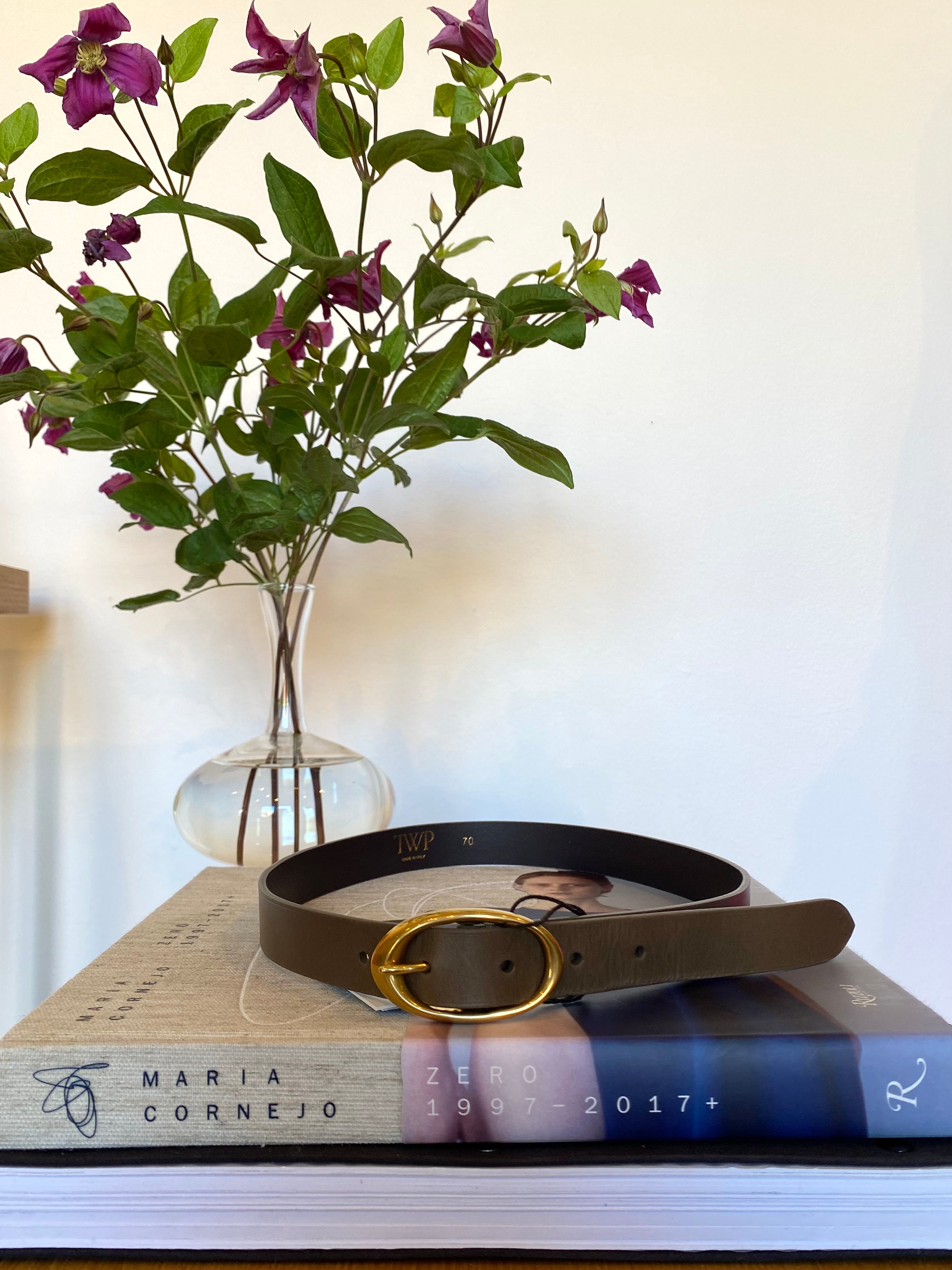 TWP | NARROW LEATHER BELT