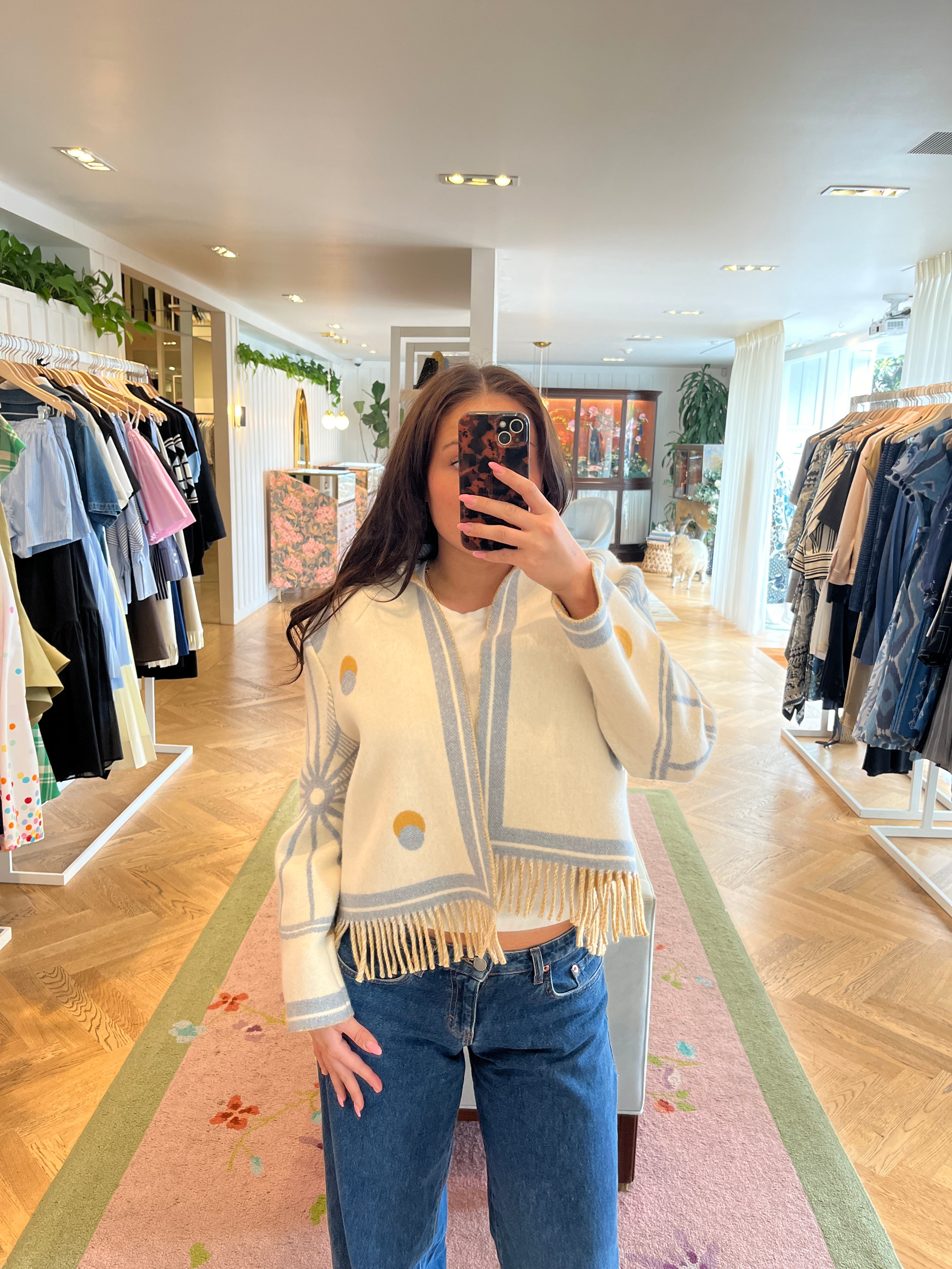LILY EVE | LONG SLEEVE FRINGE JACKET