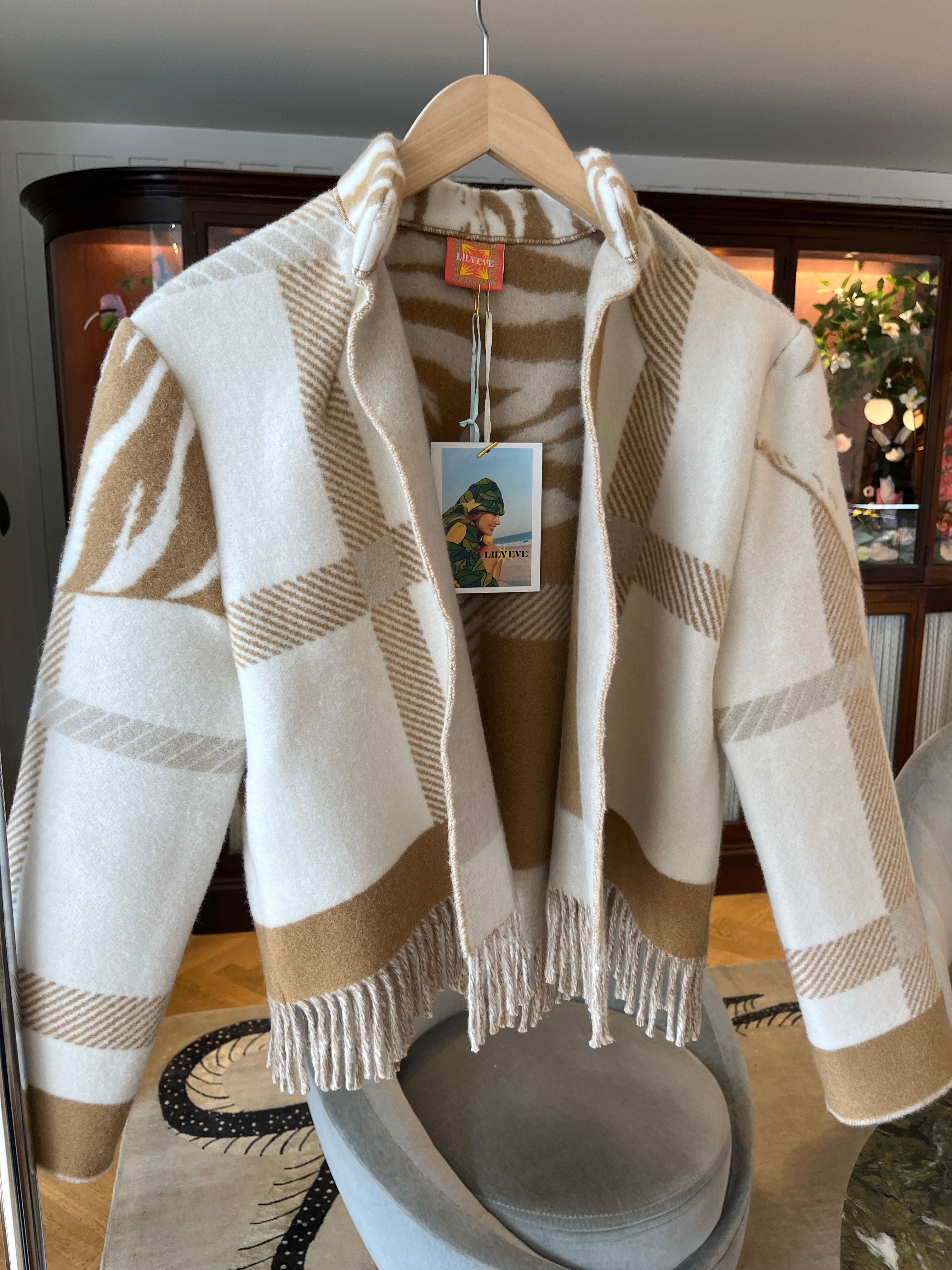 LILY EVE | LONG SLEEVE FRINGE JACKET