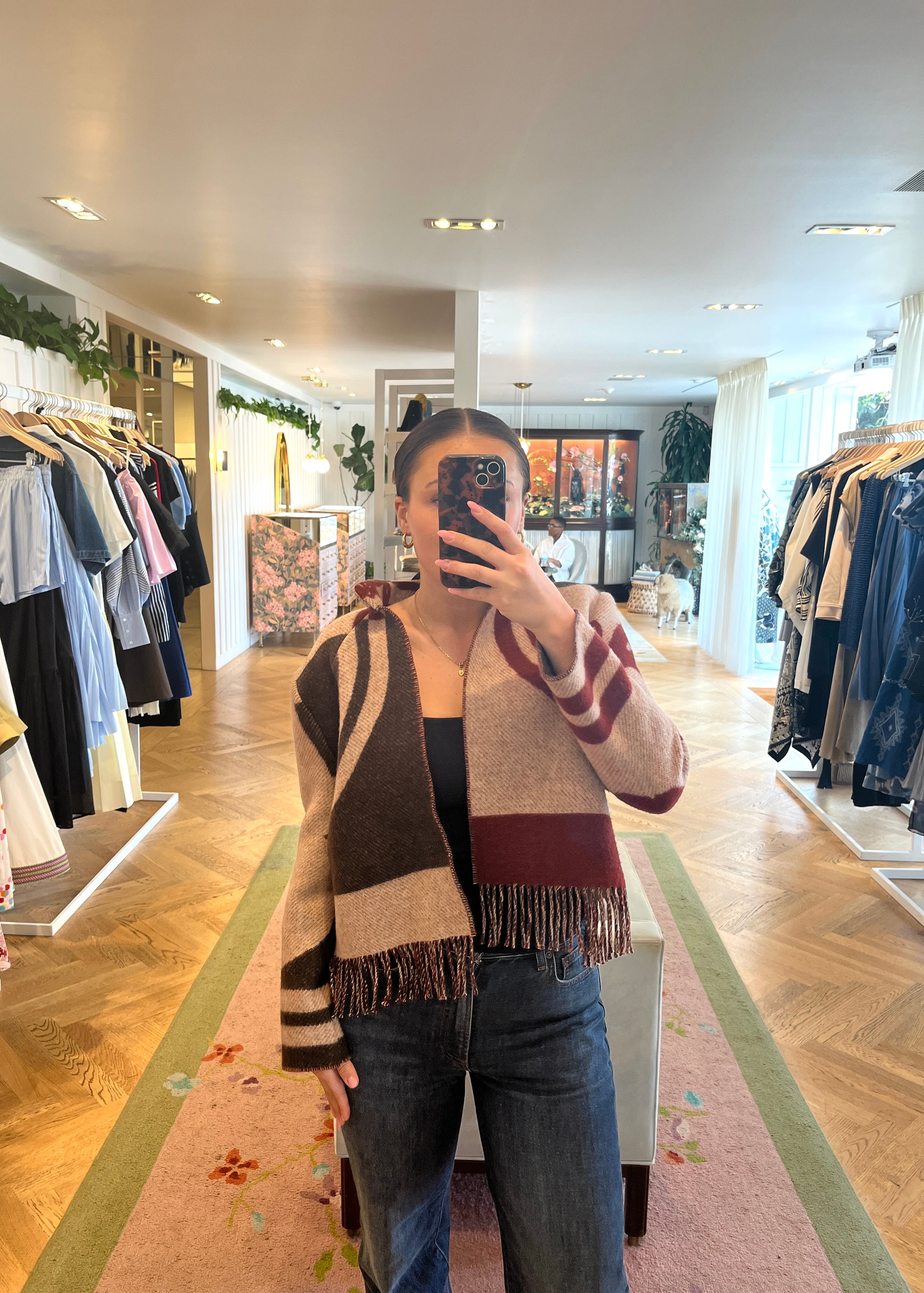 LILY EVE | LONG SLEEVE FRINGE JACKET
