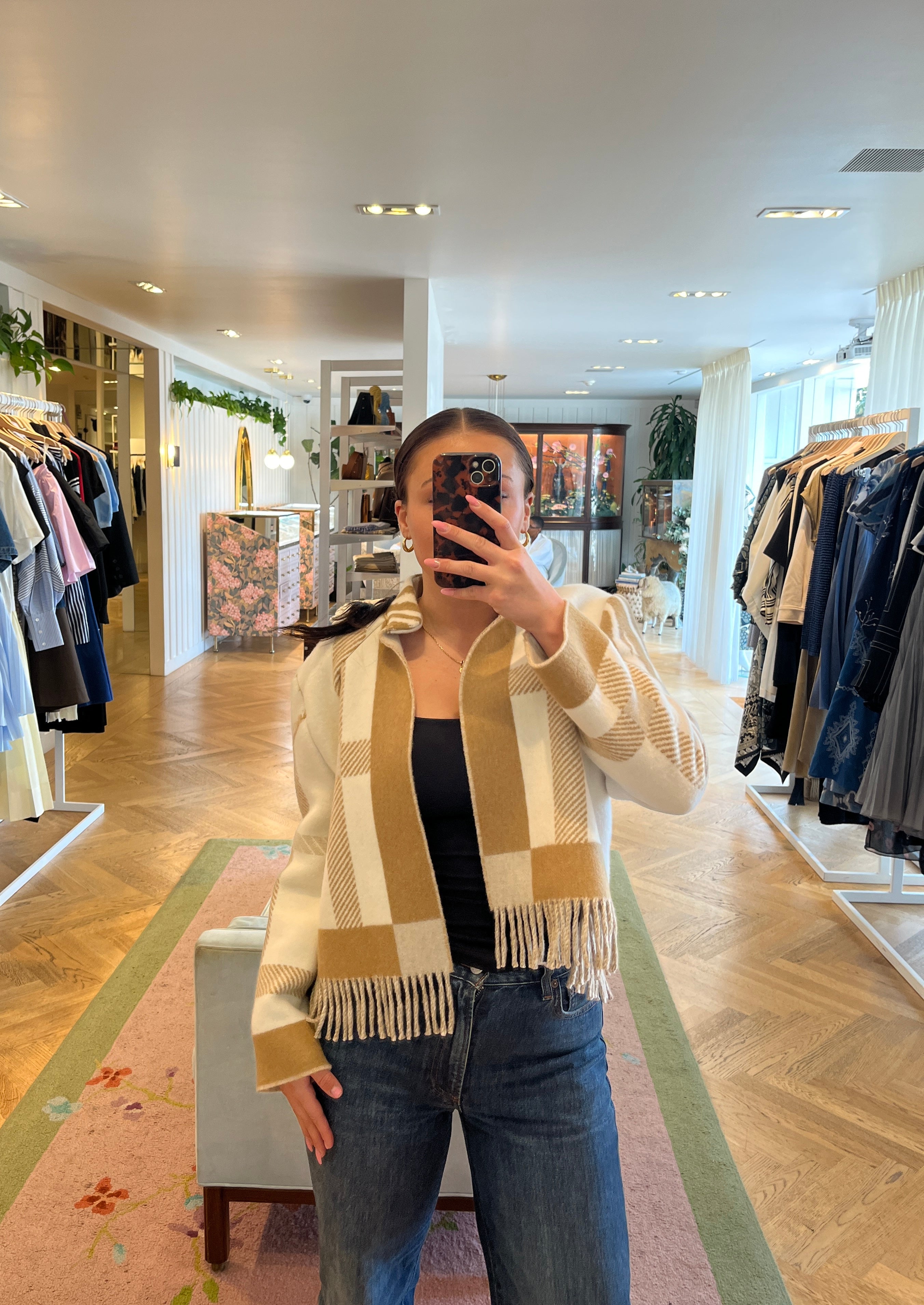 LILY EVE | LONG SLEEVE FRINGE JACKET