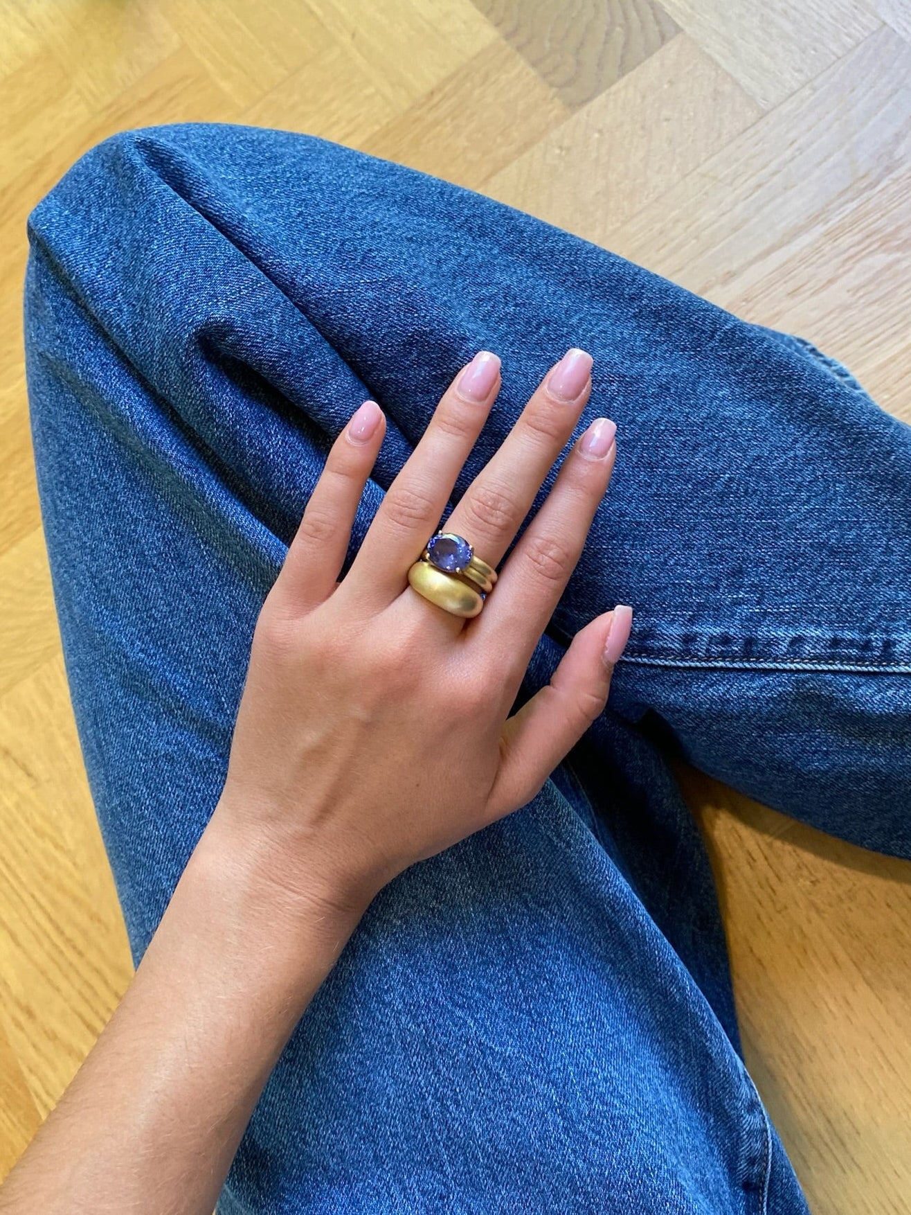 IRENE NEUWIRTH | PUFFED GOLD DOME RING