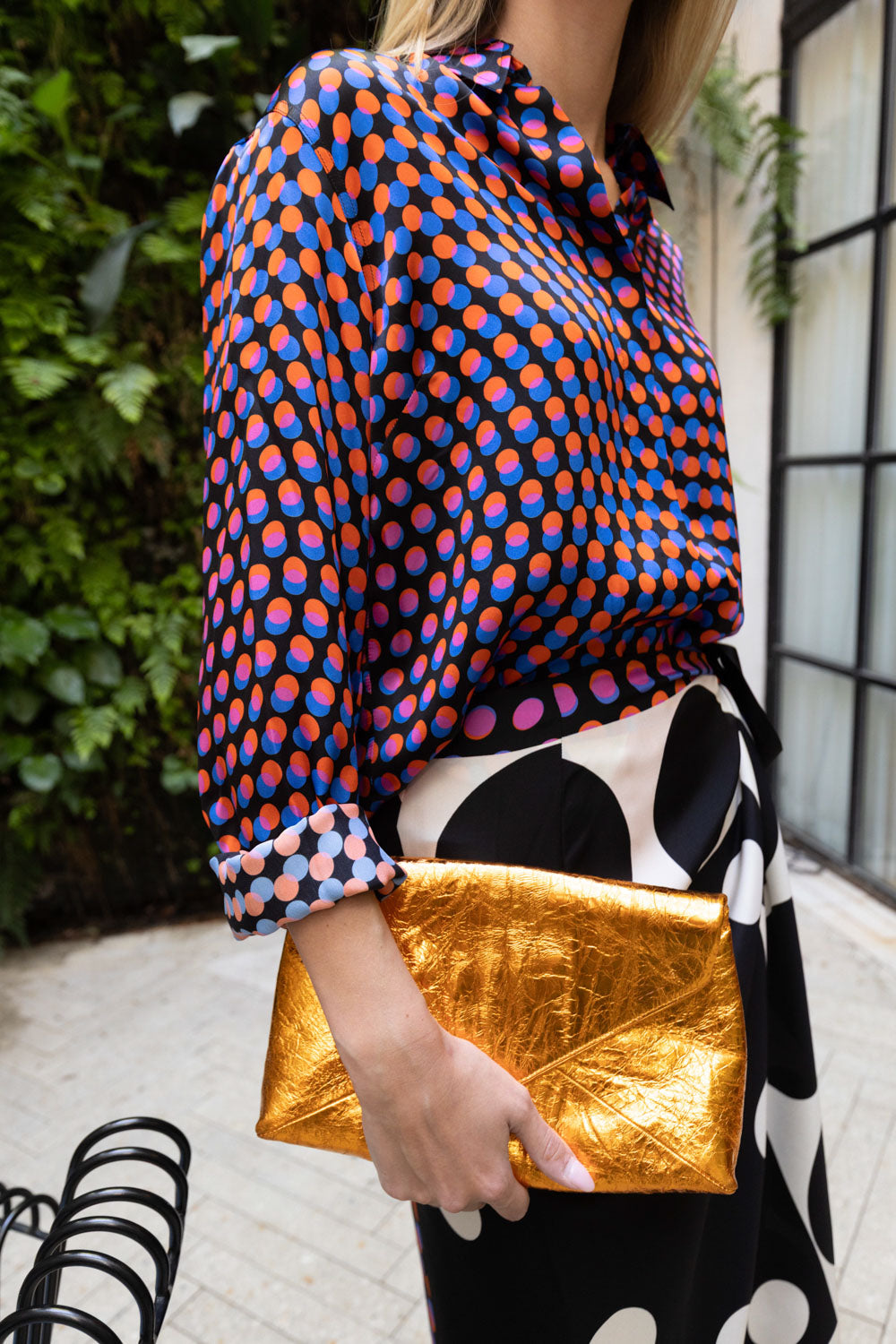 DRIES VAN NOTEN | POLKA DOT SHIRT | WOMEN'S LUXURY DESIGNER CLOTHING, SHOES, HANDBAGS & JEWELRY | CAPITOL CHARLOTTE, NC & BRENTWOOD, CA