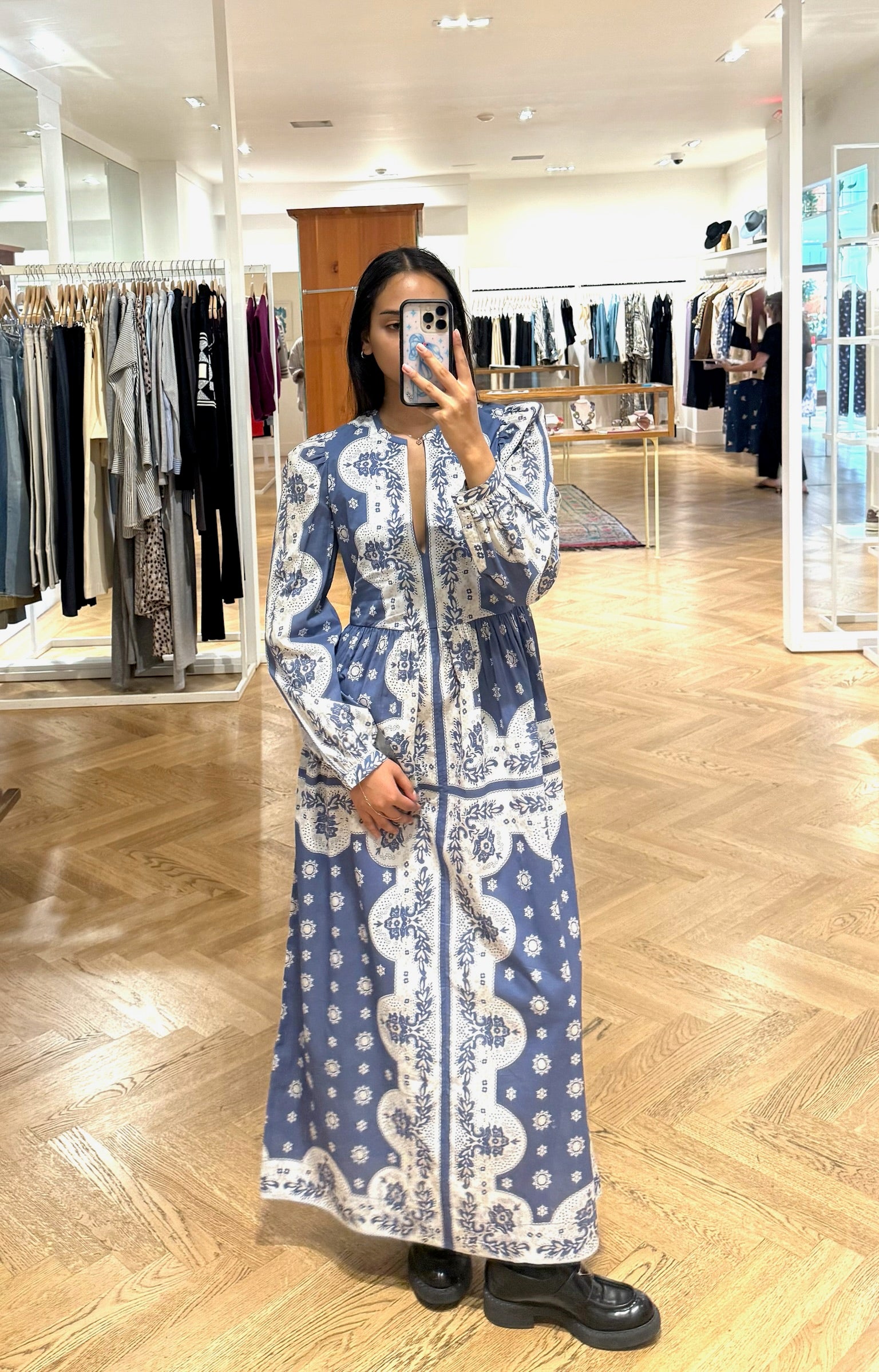 ALIX OF BOHEMIA | WINIFRED MARINA BANDANA DRESS