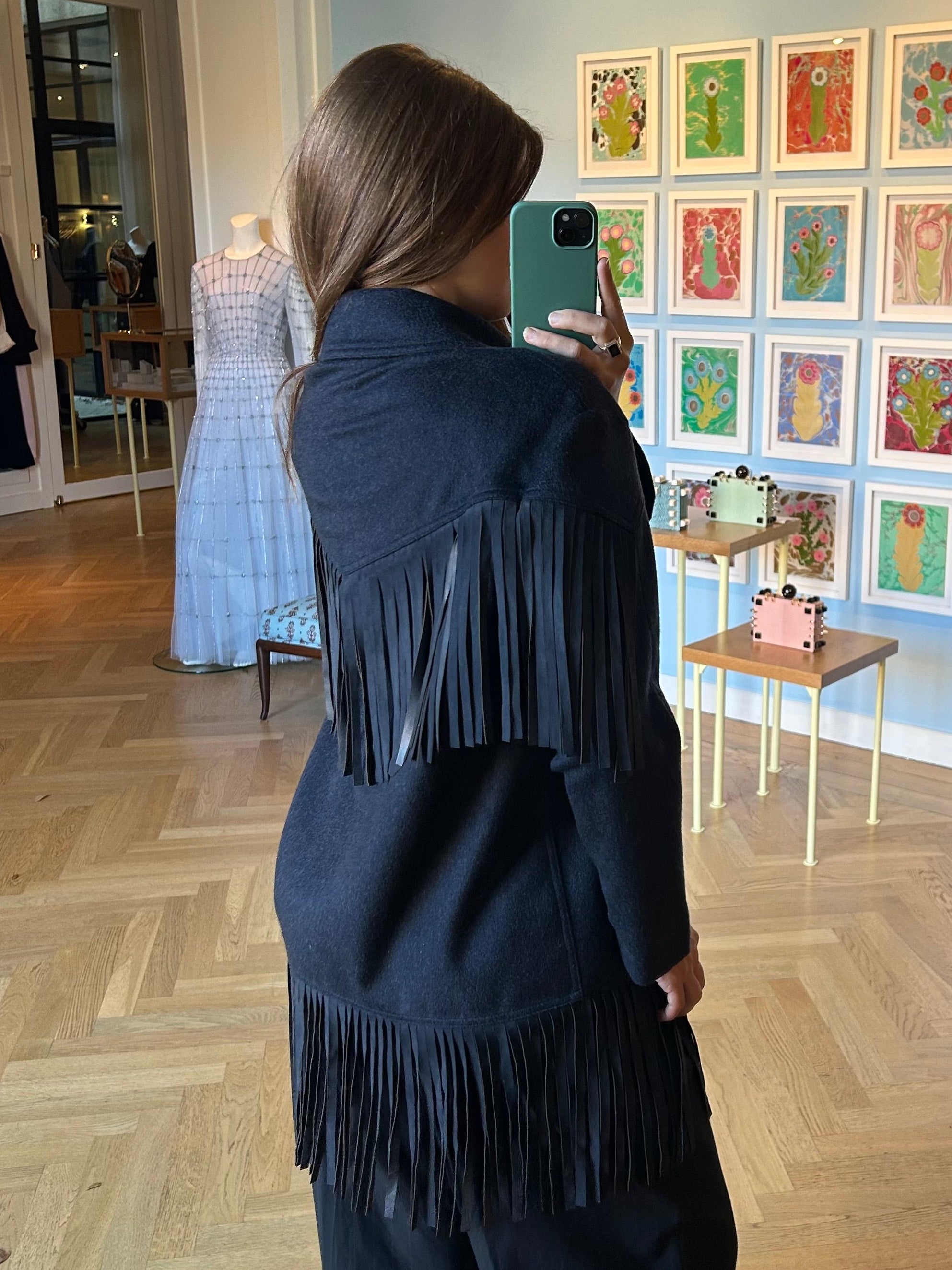 TWP | CASHMERE TANGLED UP FRINGE JACKET