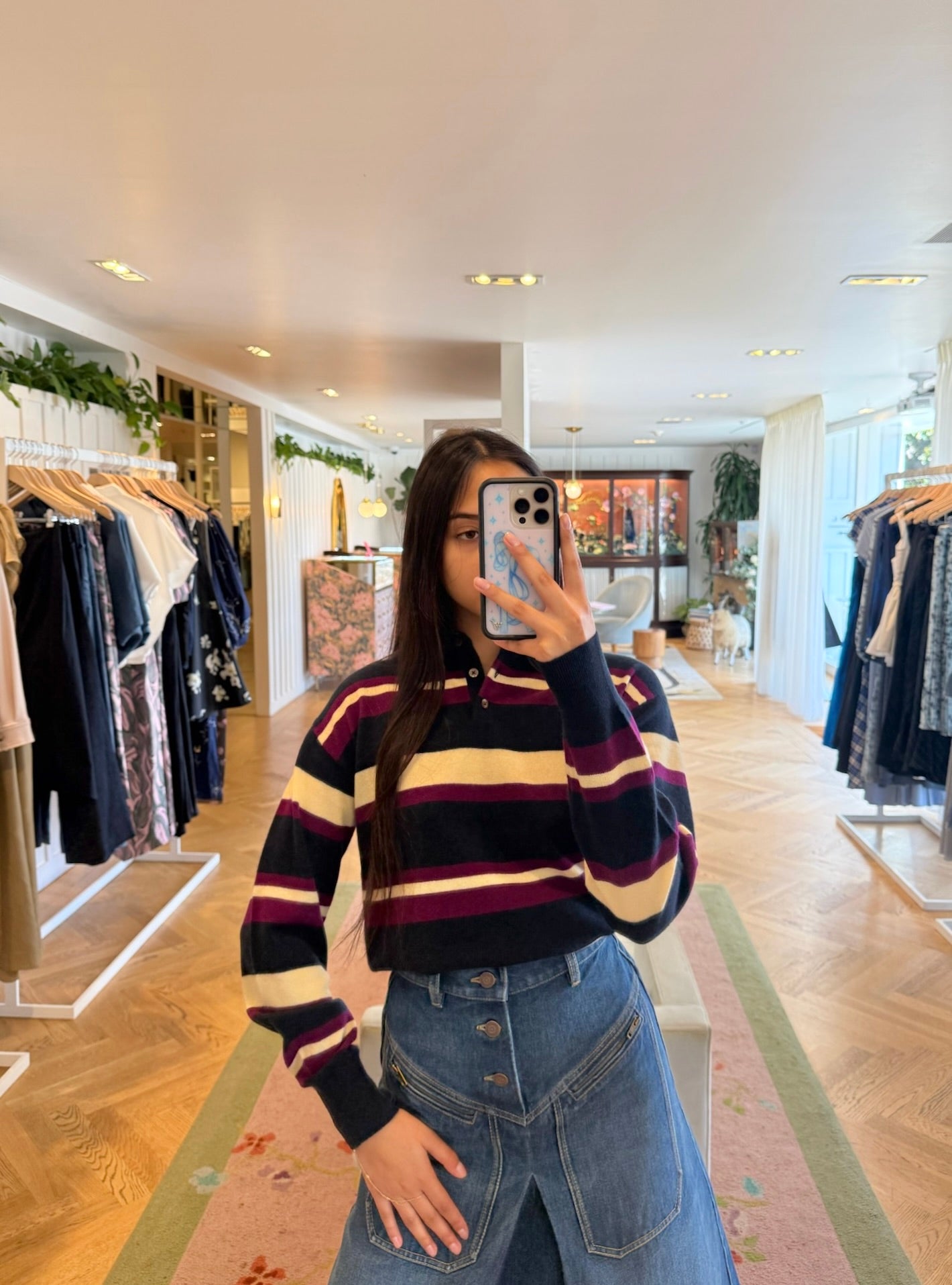 GUEST IN RESIDENCE | COLLEGIATE STRIPE POLO