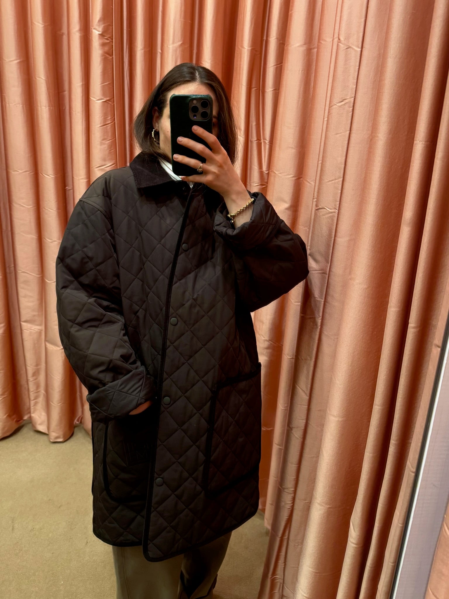 QUILTED BARN COAT