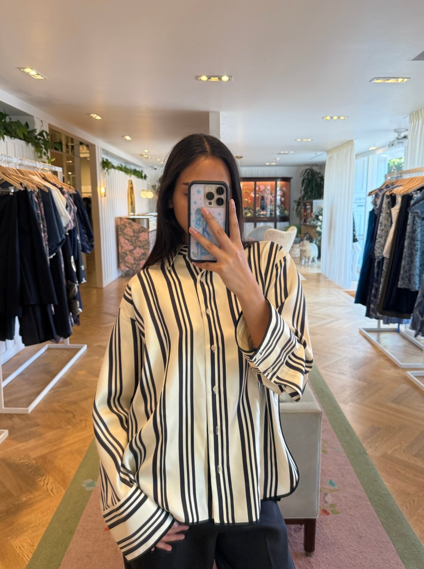 HEIRLOME | BUTTON DOWN STRIPE VIVI SHIRT