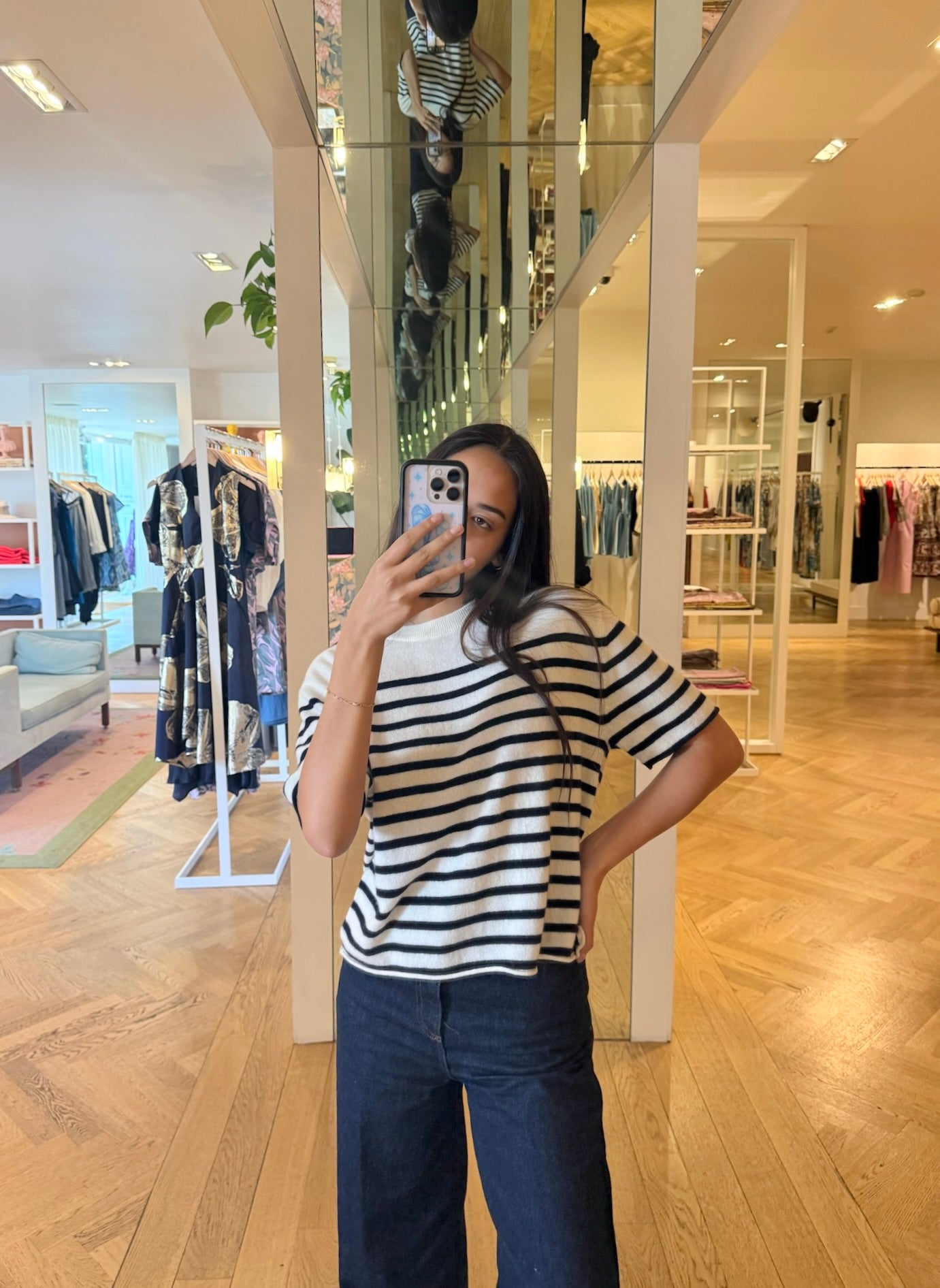 LISA YANG | CILA STRIPES T-SHIRT
