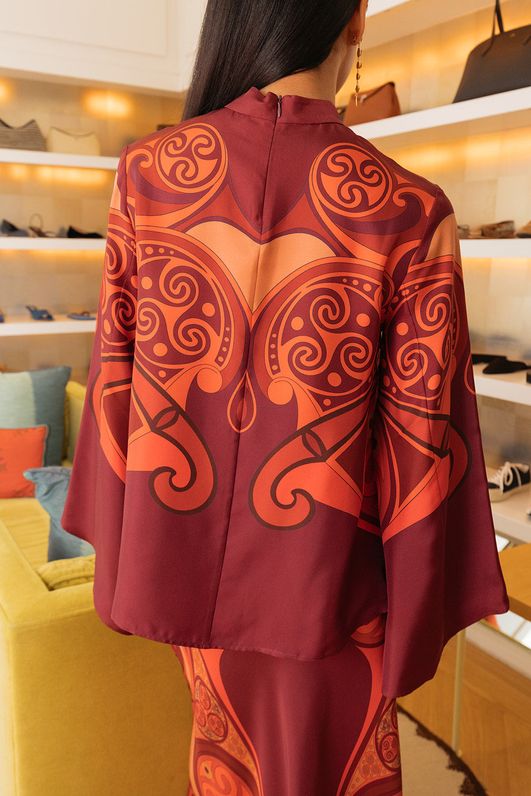 LA DOUBLE J | PRINTED MAKE AN EXIT TOP