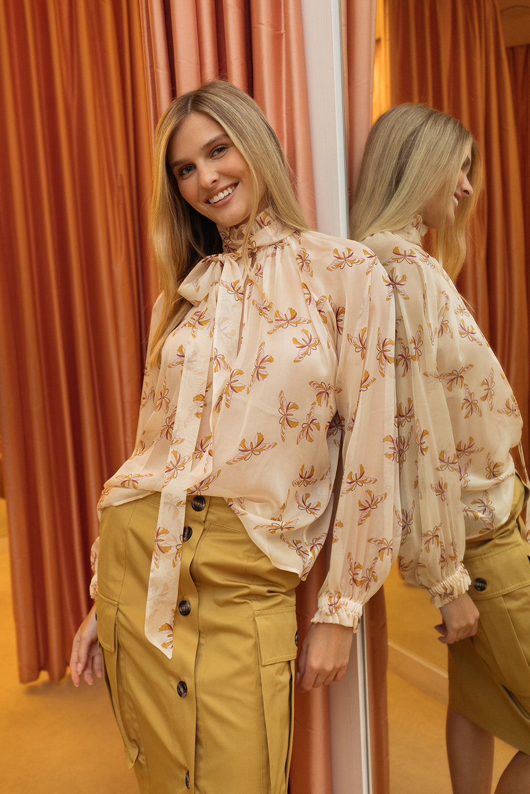LA DOUBLE J | PUSSYBOW CERERE BLOUSE | WOMEN'S LUXURY DESIGNER CLOTHING, SHOES, HANDBAGS & JEWELRY | CAPITOL CHARLOTTE, NC & BRENTWOOD, CA