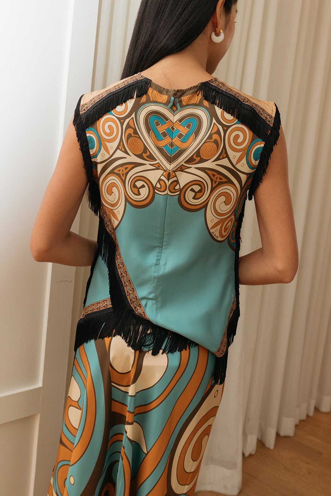 LA DOUBLE J | LA DOUBLE SCARF TOP