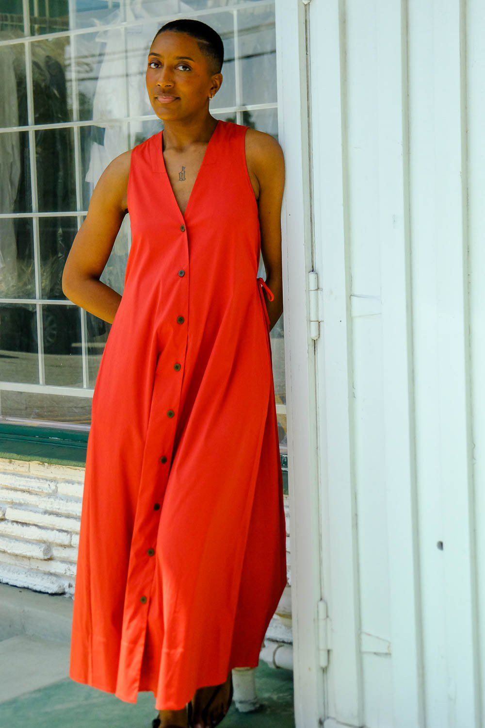 LEE MATHEWS | HALLIE CO MIDI DRESS | WOMEN'S LUXURY DESIGNER CLOTHING, SHOES, HANDBAGS & JEWELRY | CAPITOL CHARLOTTE, NC & BRENTWOOD, CA