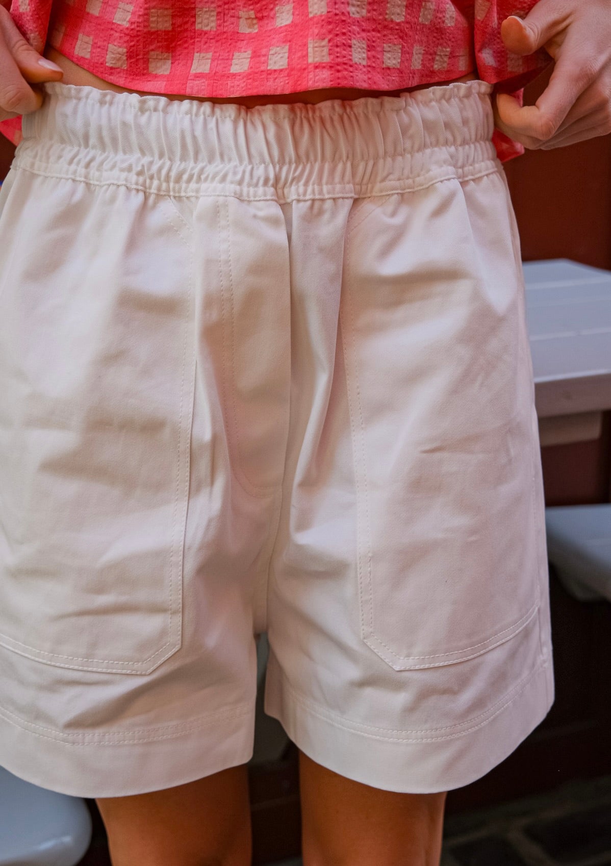 LEE MATHEWS | DRAWSTRING SHORTS | WOMEN'S LUXURY DESIGNER CLOTHING, SHOES, HANDBAGS & JEWELRY | CAPITOL CHARLOTTE, NC & BRENTWOOD, CA