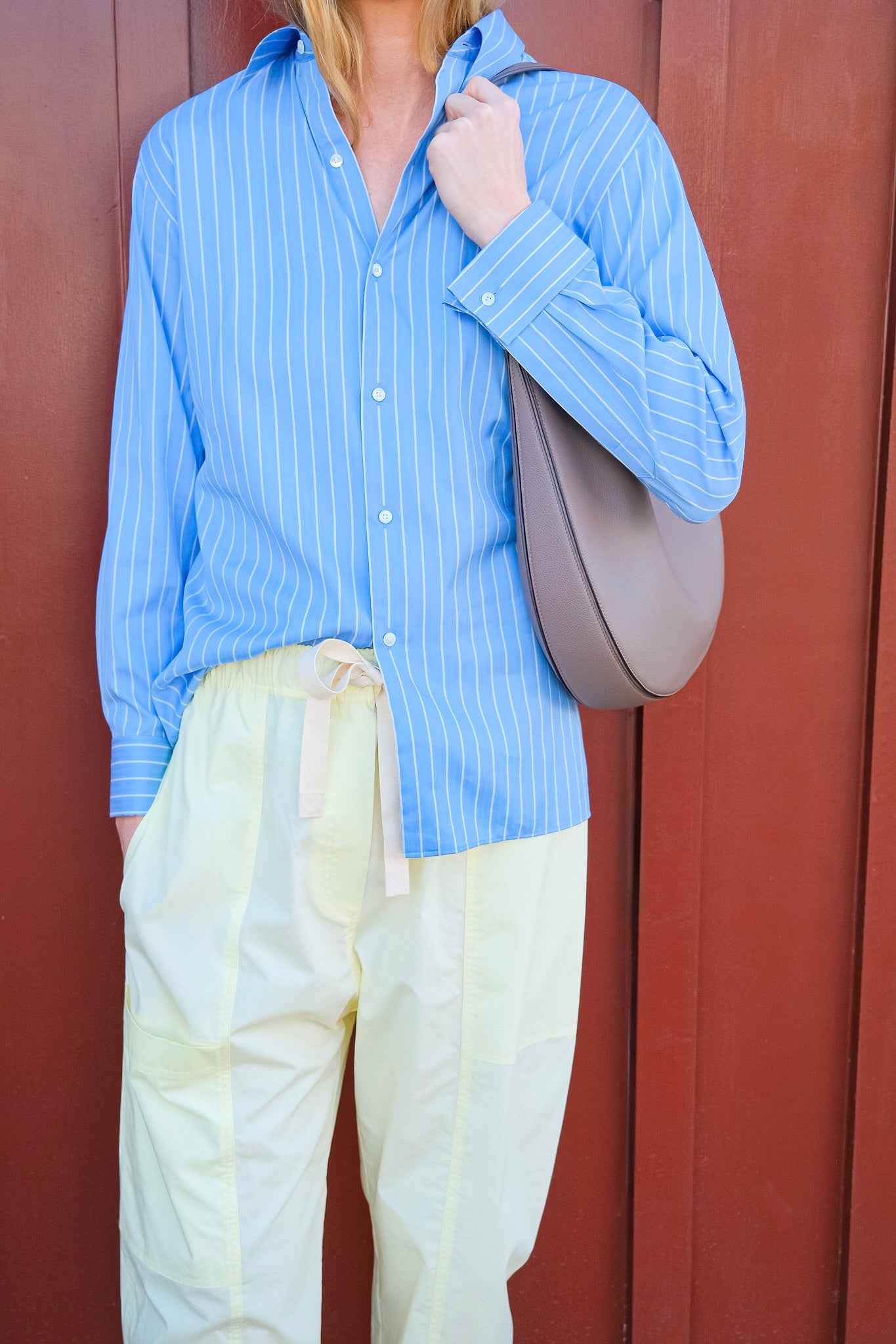 LEE MATHEWS | POPLIN PANT | WOMEN'S LUXURY DESIGNER CLOTHING, SHOES, HANDBAGS & JEWELRY | CAPITOL CHARLOTTE, NC & BRENTWOOD, CA
