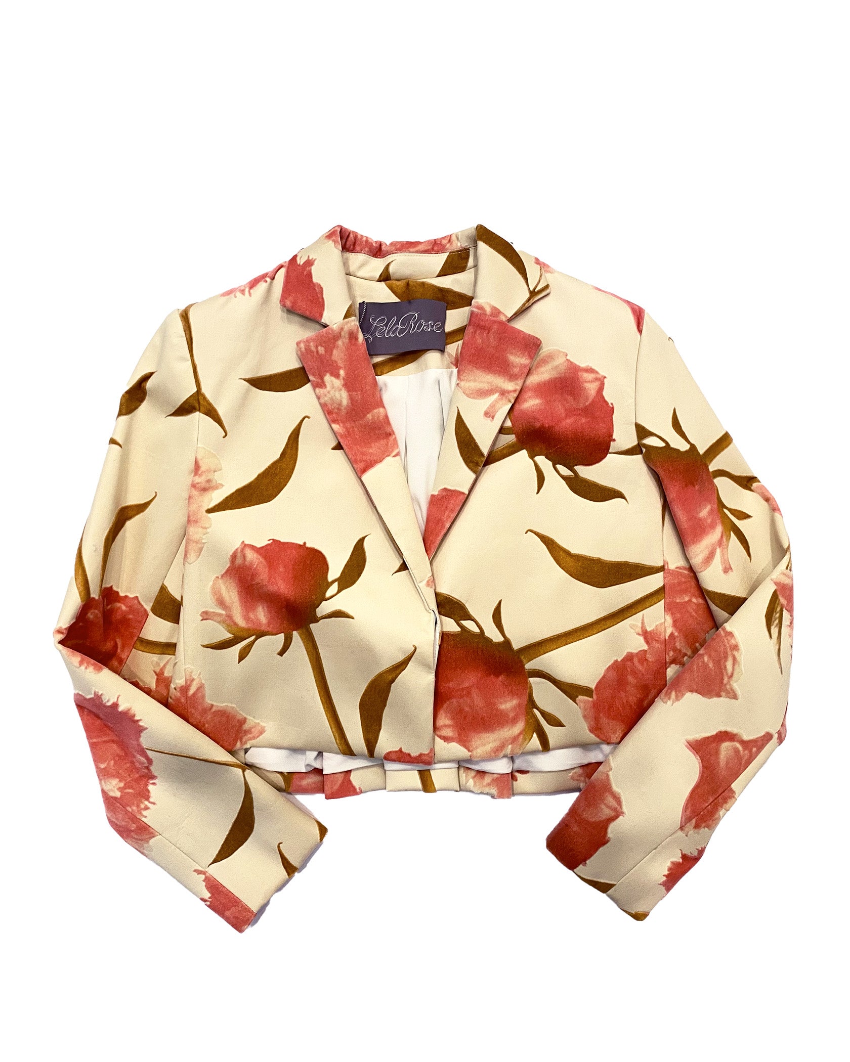 LELA ROSE | CROPPED TUCKED JACKET