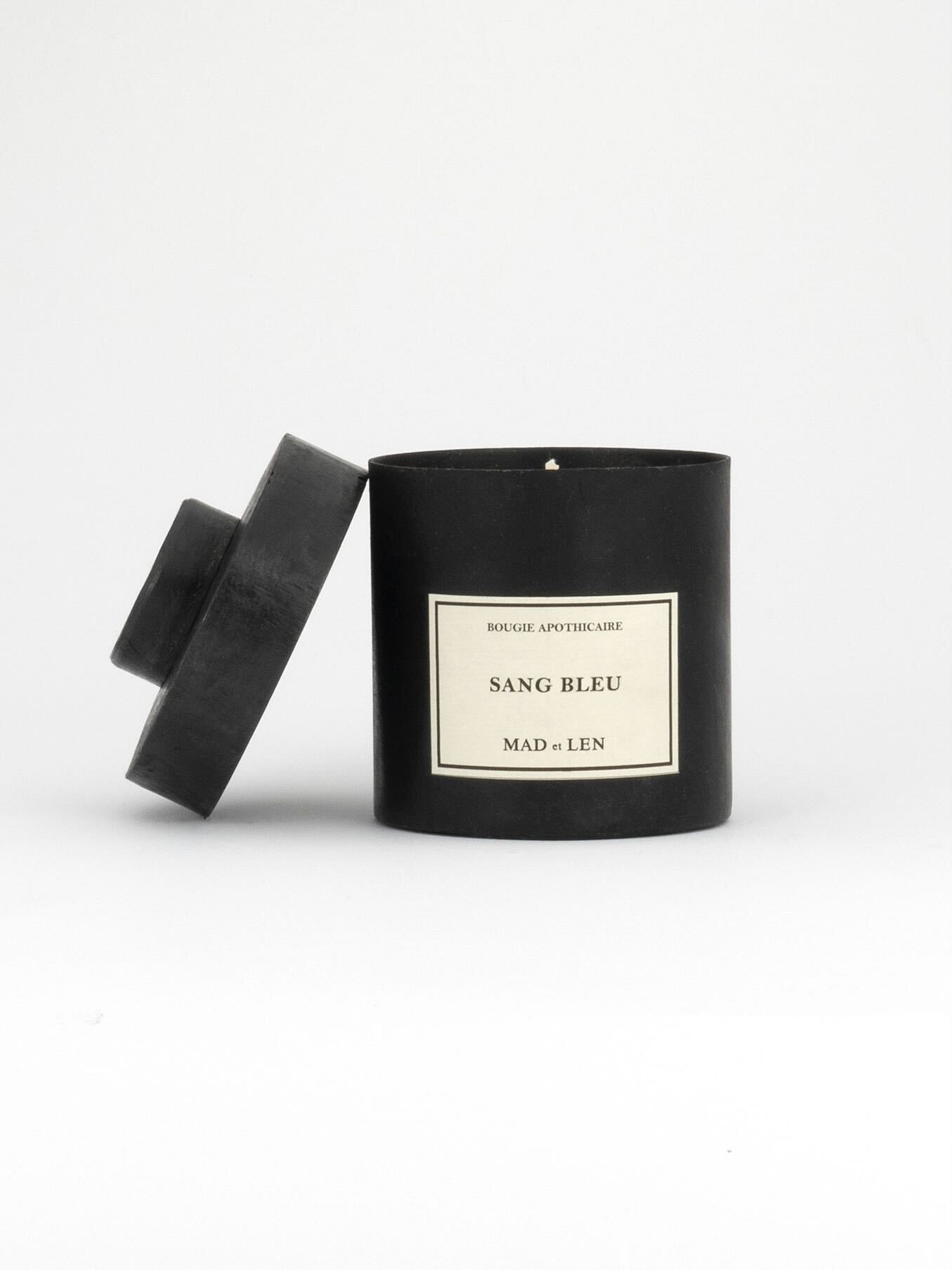 MAD ET LEN | PETITE SANG BLEU 300G CANDLE | DARK CASSIS WITH HINTS OF ROSE SCENT | CHARLOTTE, NC