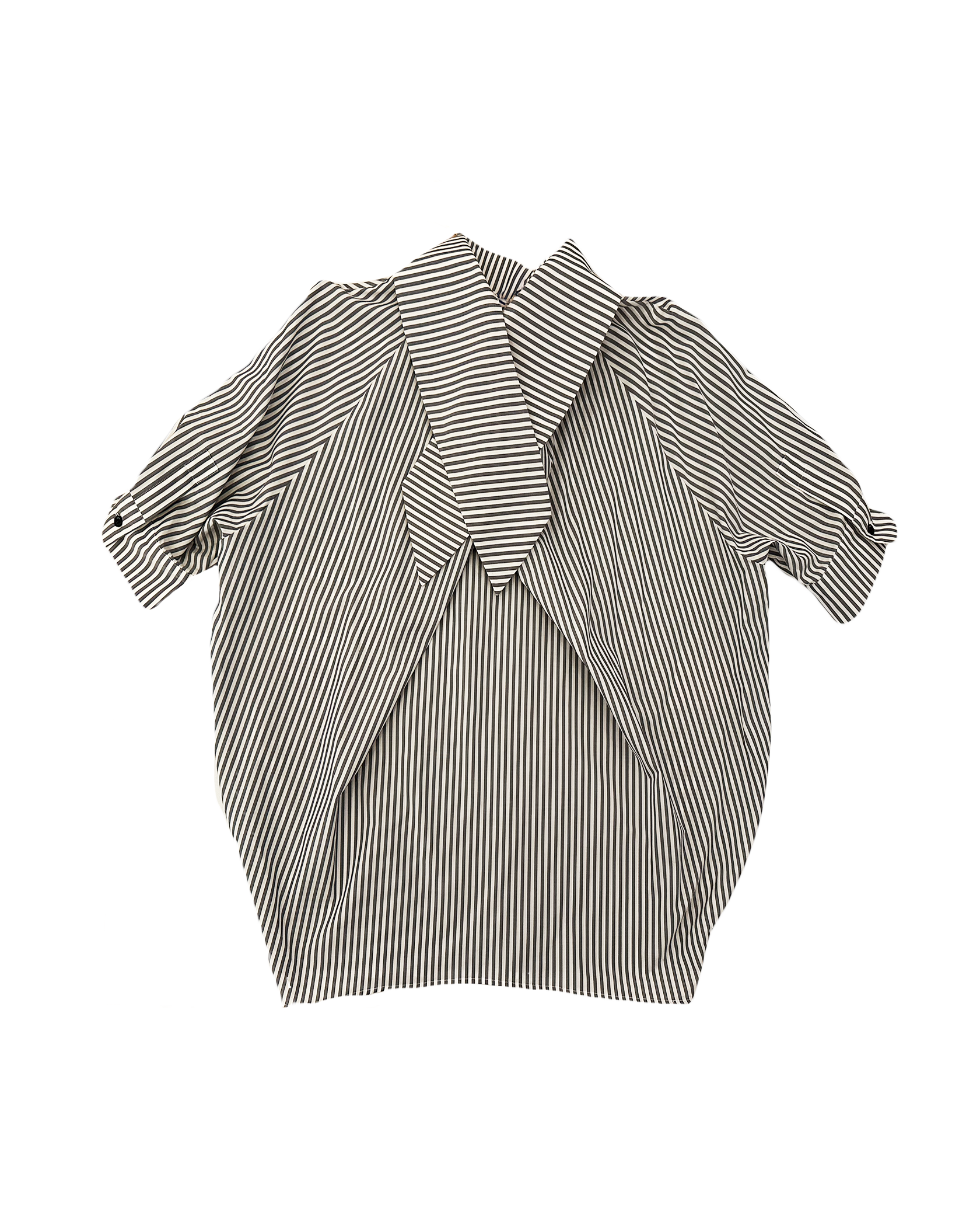 MARNI | 3/4 SLEEVE COTTON  HIGH NECK BLOUSE