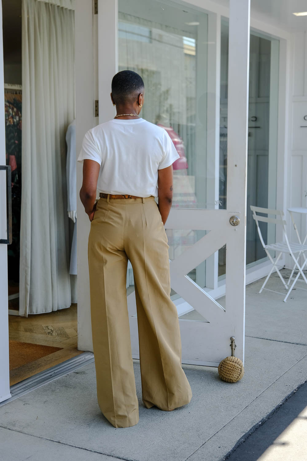 MARTIN GRANT | WO WIDE LEG PANT