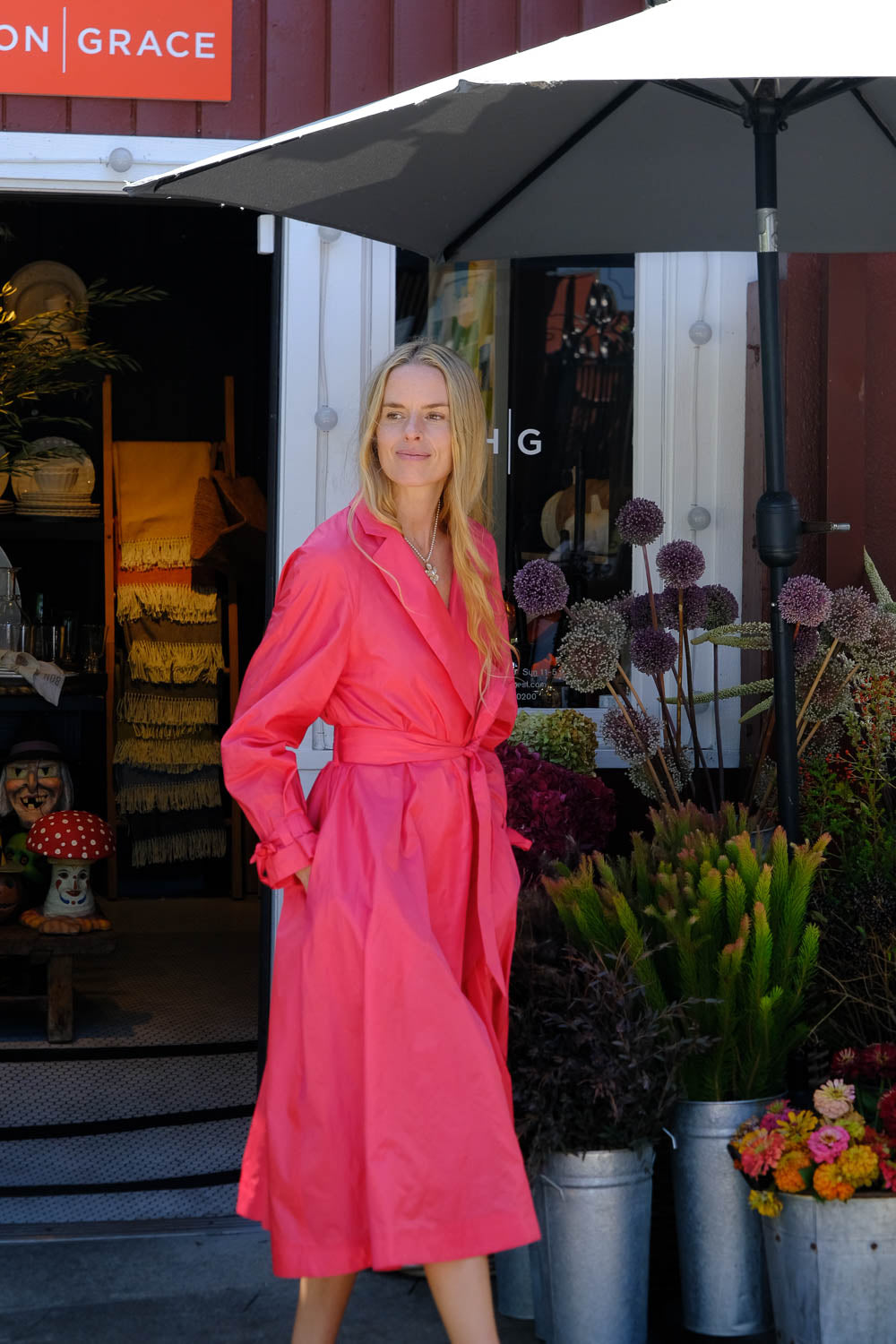 MARTIN GRANT | WRAPPED TRENCH DRESS | WOMEN'S LUXURY DESIGNER CLOTHING, SHOES, HANDBAGS & JEWELRY | CAPITOL CHARLOTTE, NC & BRENTWOOD, CA