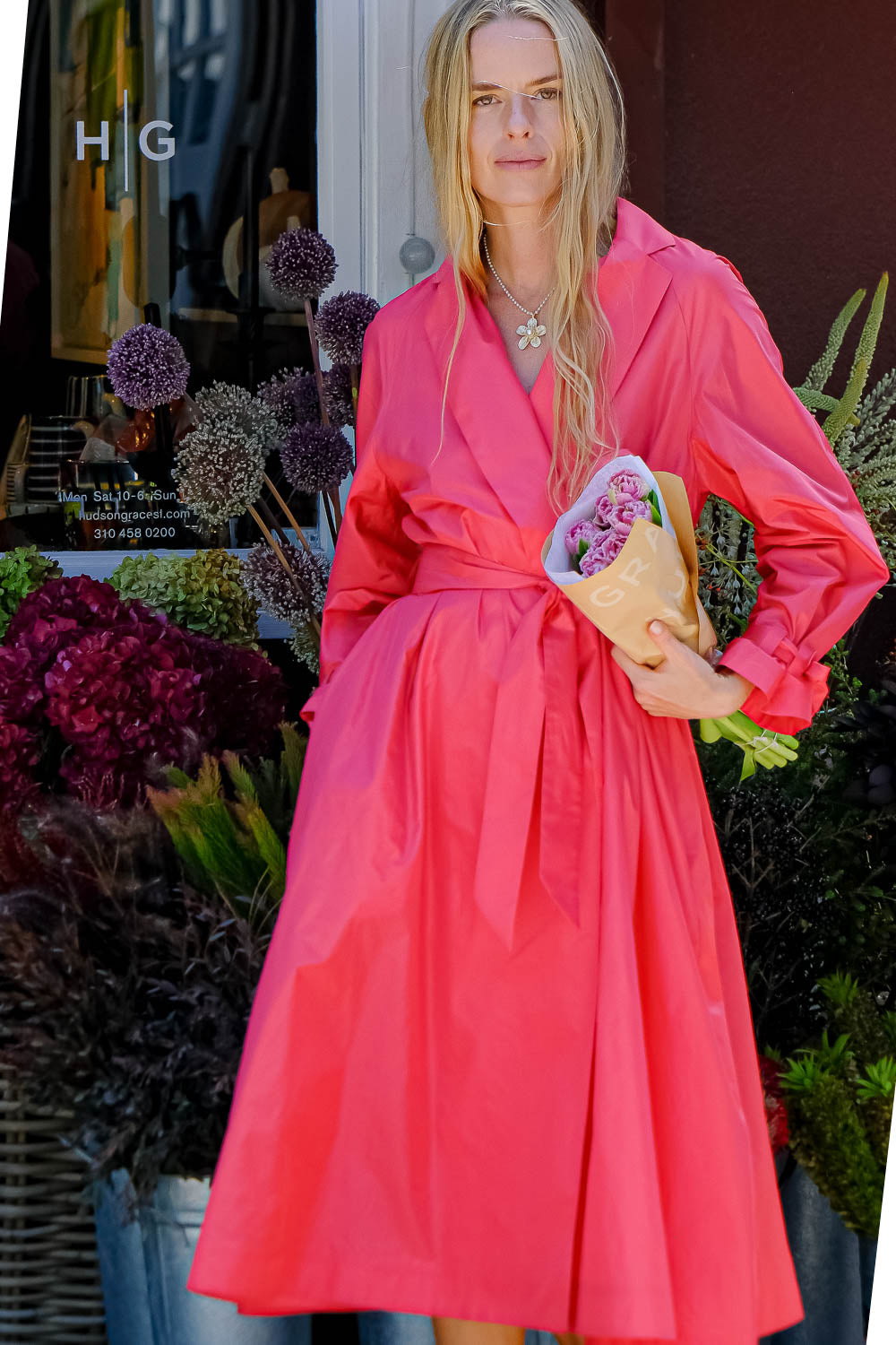 MARTIN GRANT | WRAPPED TRENCH DRESS | WOMEN'S LUXURY DESIGNER CLOTHING, SHOES, HANDBAGS & JEWELRY | CAPITOL CHARLOTTE, NC & BRENTWOOD, CA