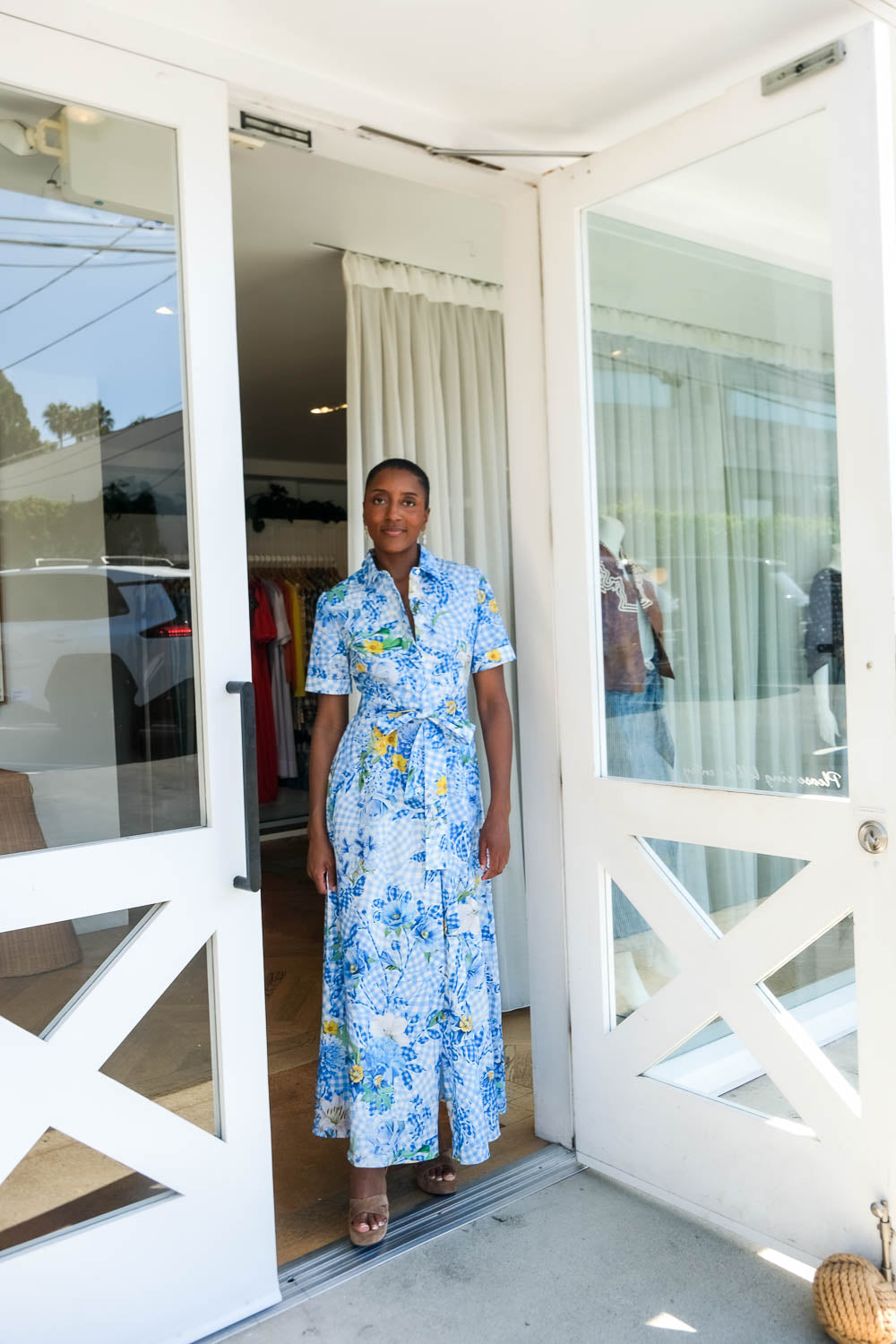 MARY KATRANTZOU | PRINTED POPLIN COMO SHIRTDRESS | WOMEN'S LUXURY DESIGNER CLOTHING, SHOES, HANDBAGS & JEWELRY | CAPITOL CHARLOTTE, NC & BRENTWOOD, CA