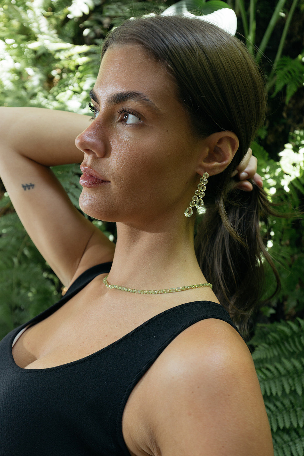 MARIE-HELENE DE TAILLAC | EMERALD CUT LADY LIKE NECKLACE