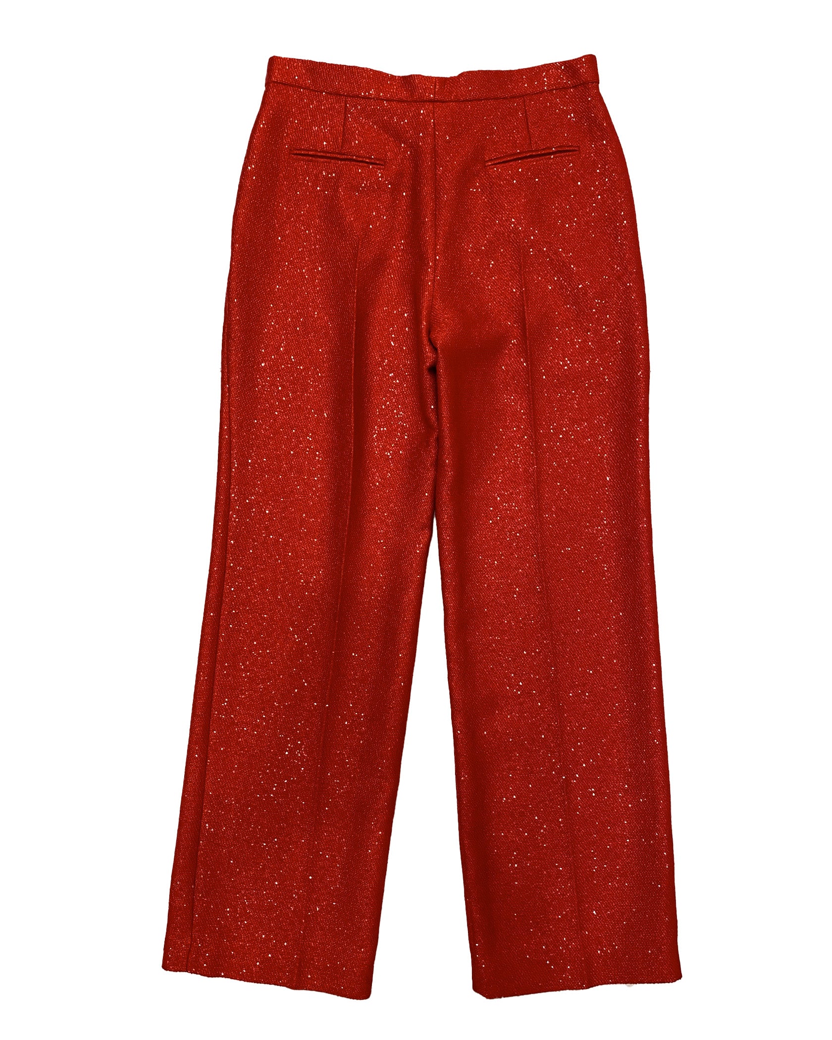 MAISON RABIH KAYROUZ | HIGHWAISTED WOOL PAILLETTE PANTS