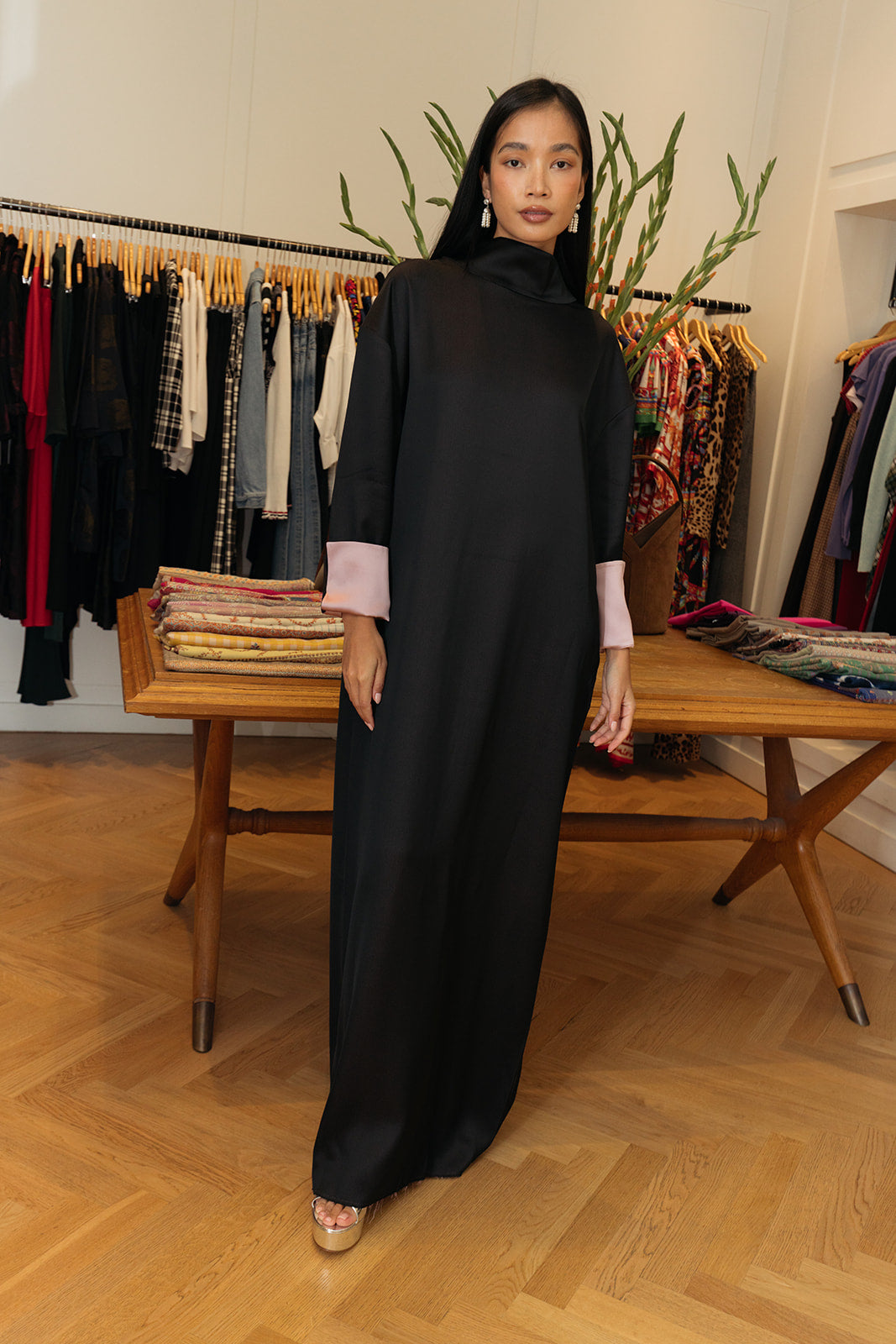 NACKIYE | LIP SYNC LONG DRESS | WOMEN'S LUXURY DESIGNER CLOTHING, SHOES, HANDBAGS & JEWELRY | CAPITOL CHARLOTTE, NC & BRENTWOOD, CA