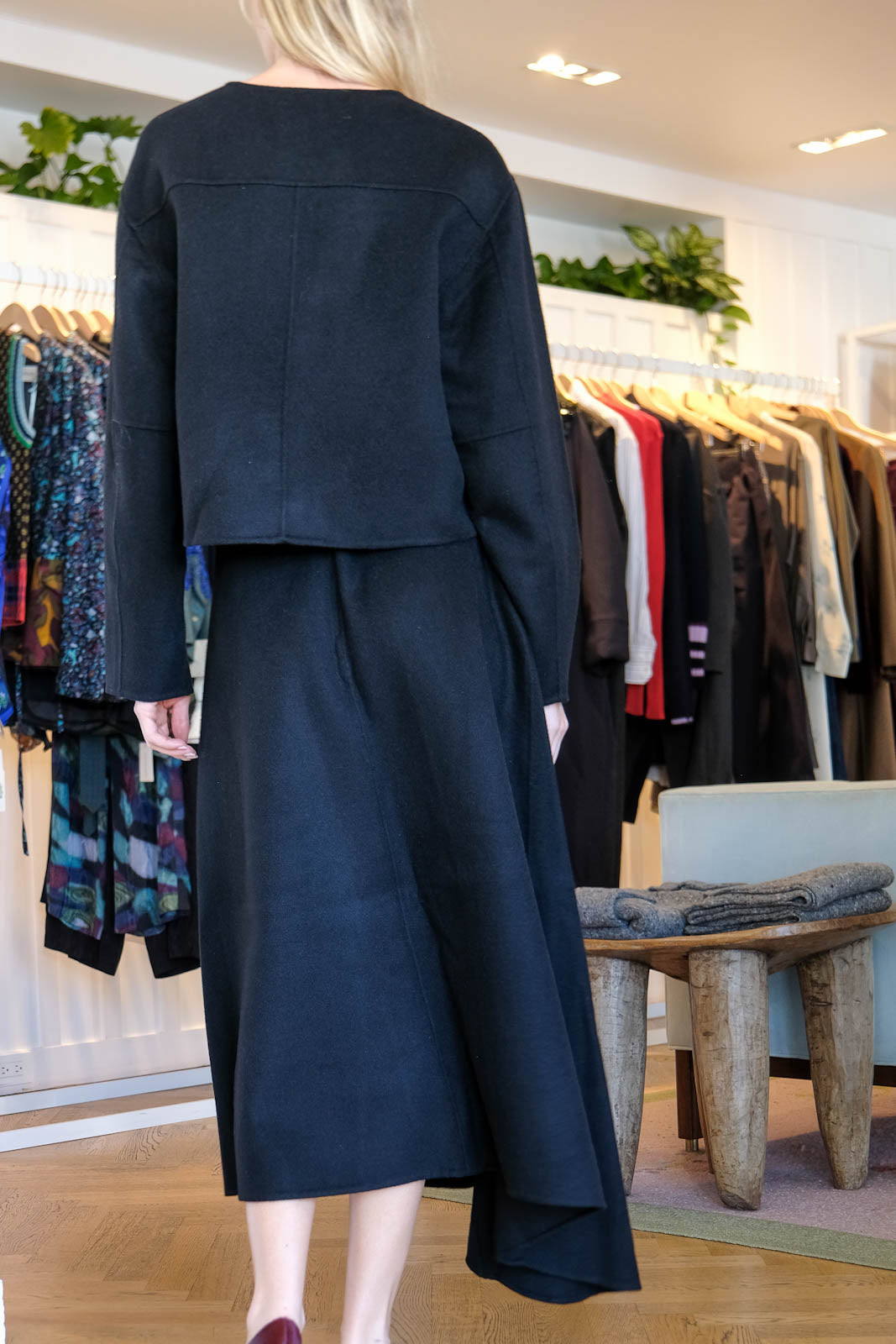 OFFICINE GENERALE | JOELLA CROPPED SPLIT JACKET | WOMEN'S LUXURY DESIGNER CLOTHING, SHOES, HANDBAGS & JEWELRY | CAPITOL CHARLOTTE, NC & BRENTWOOD, CA