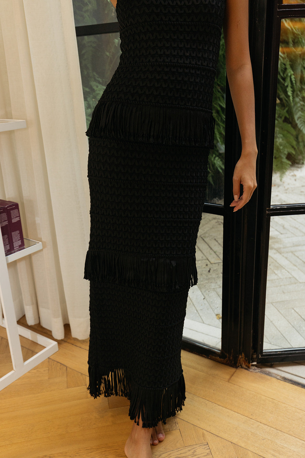 PEPA POMBO | RIBBON ALIRA MAXI DRESS | WOMEN'S LUXURY DESIGNER CLOTHING, SHOES, HANDBAGS & JEWELRY | CAPITOL CHARLOTTE, NC & BRENTWOOD, CA