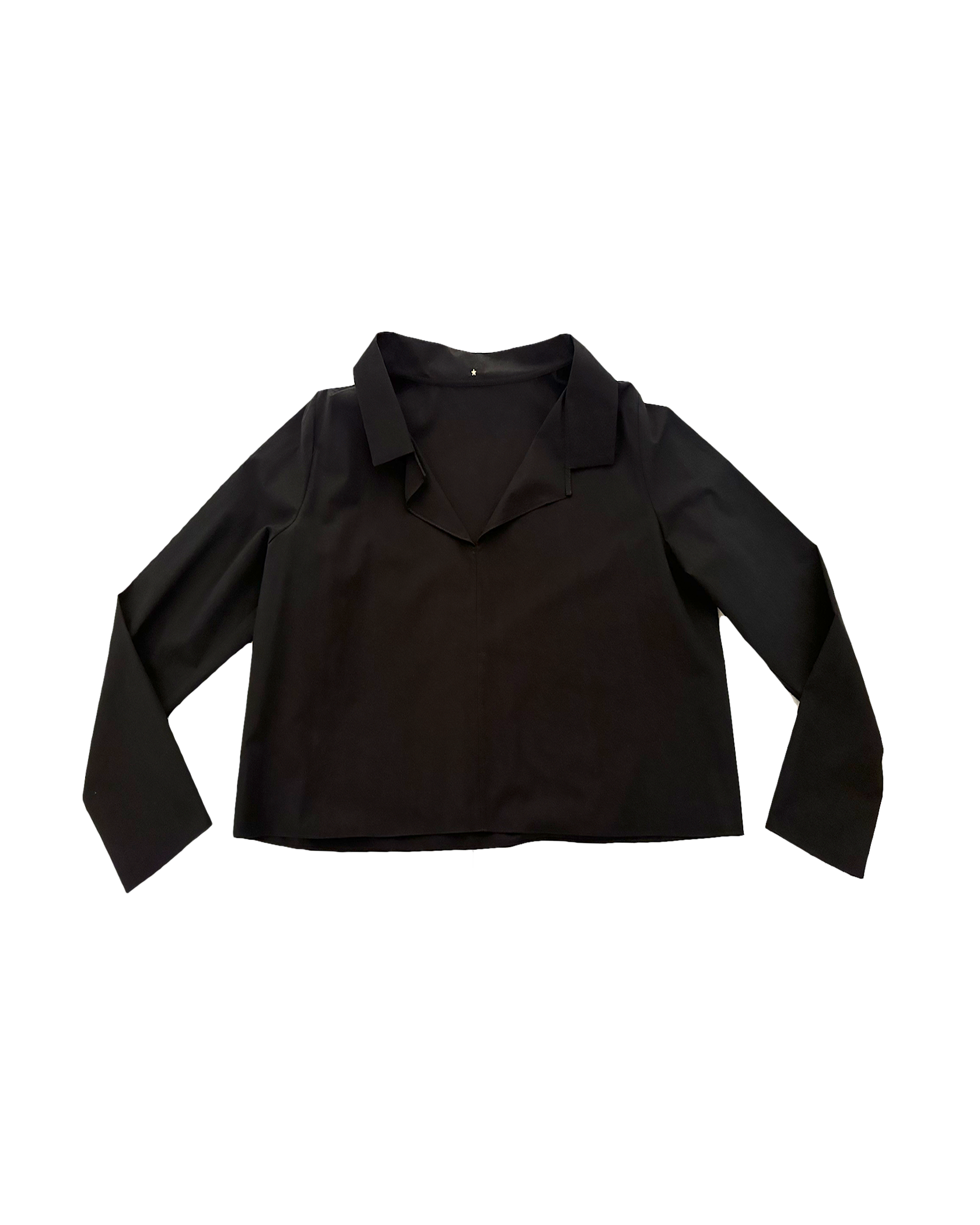 PETER COHEN | COTTON BROADCLOTH BOLERO BLOUSE