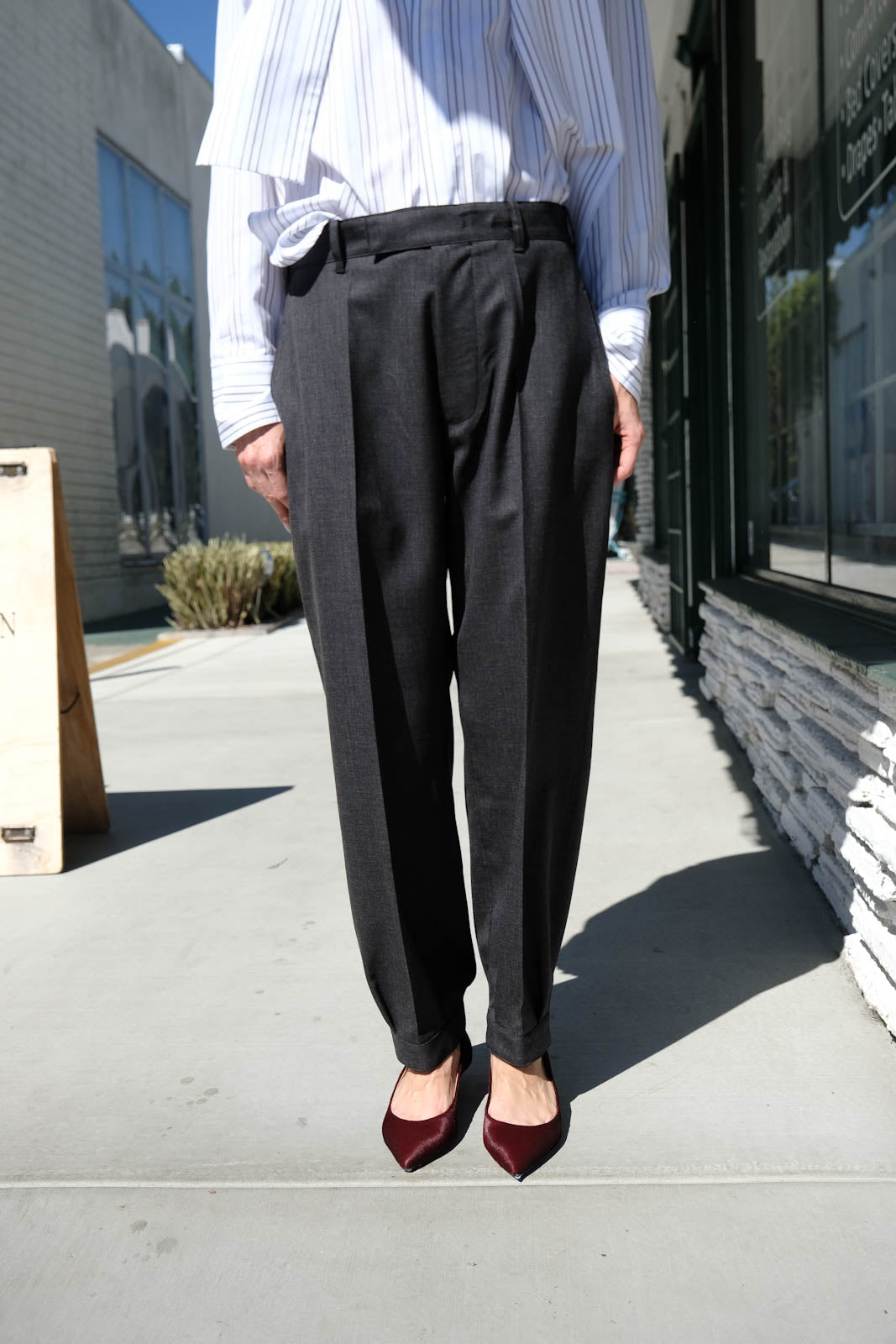 PLAN C | CROPPED TROUSER